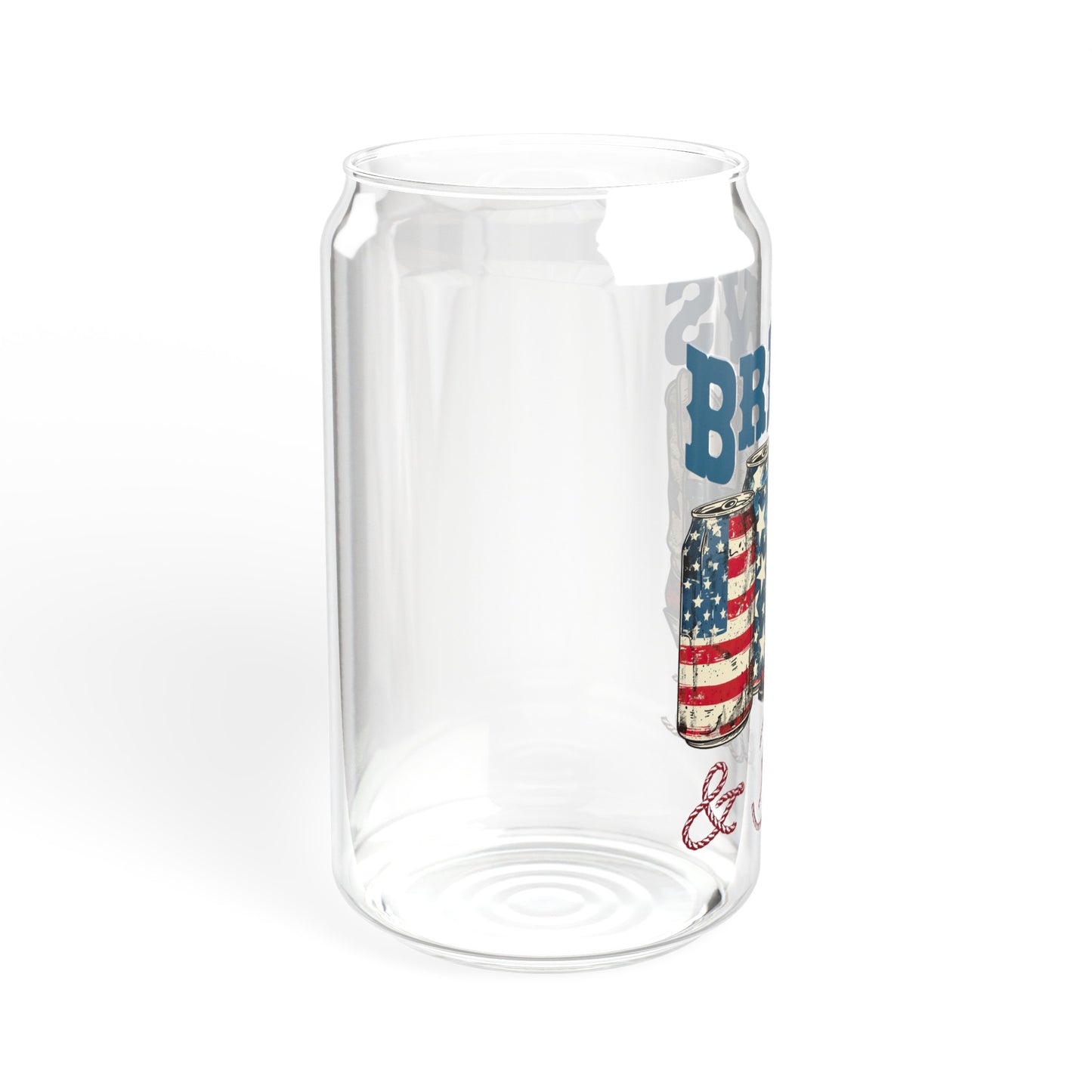 Brews & Boots - Sipper Glass, 16oz