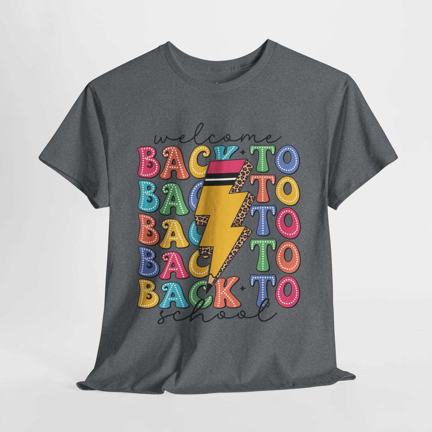 Welcome Back To School - Unisex Heavy Cotton Tee