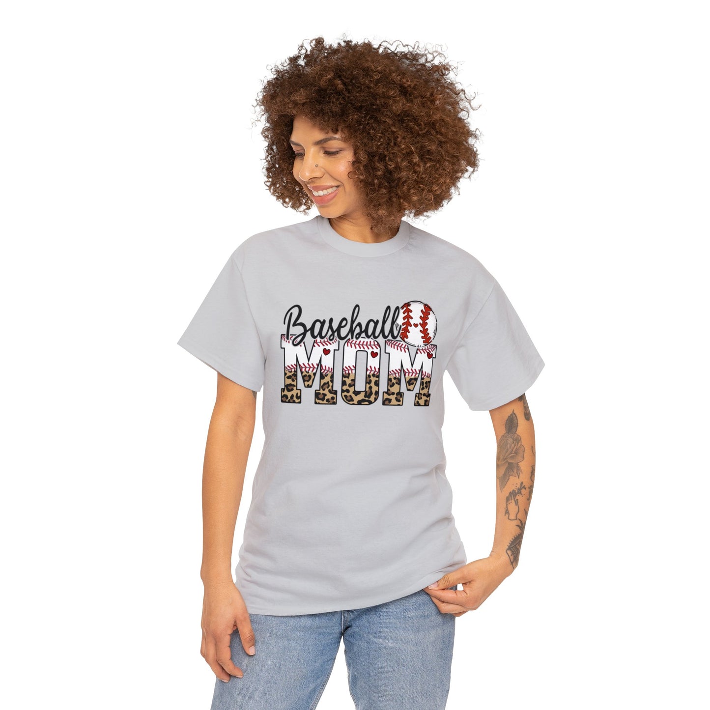 Baseball Mom - Unisex Heavy Cotton Tee