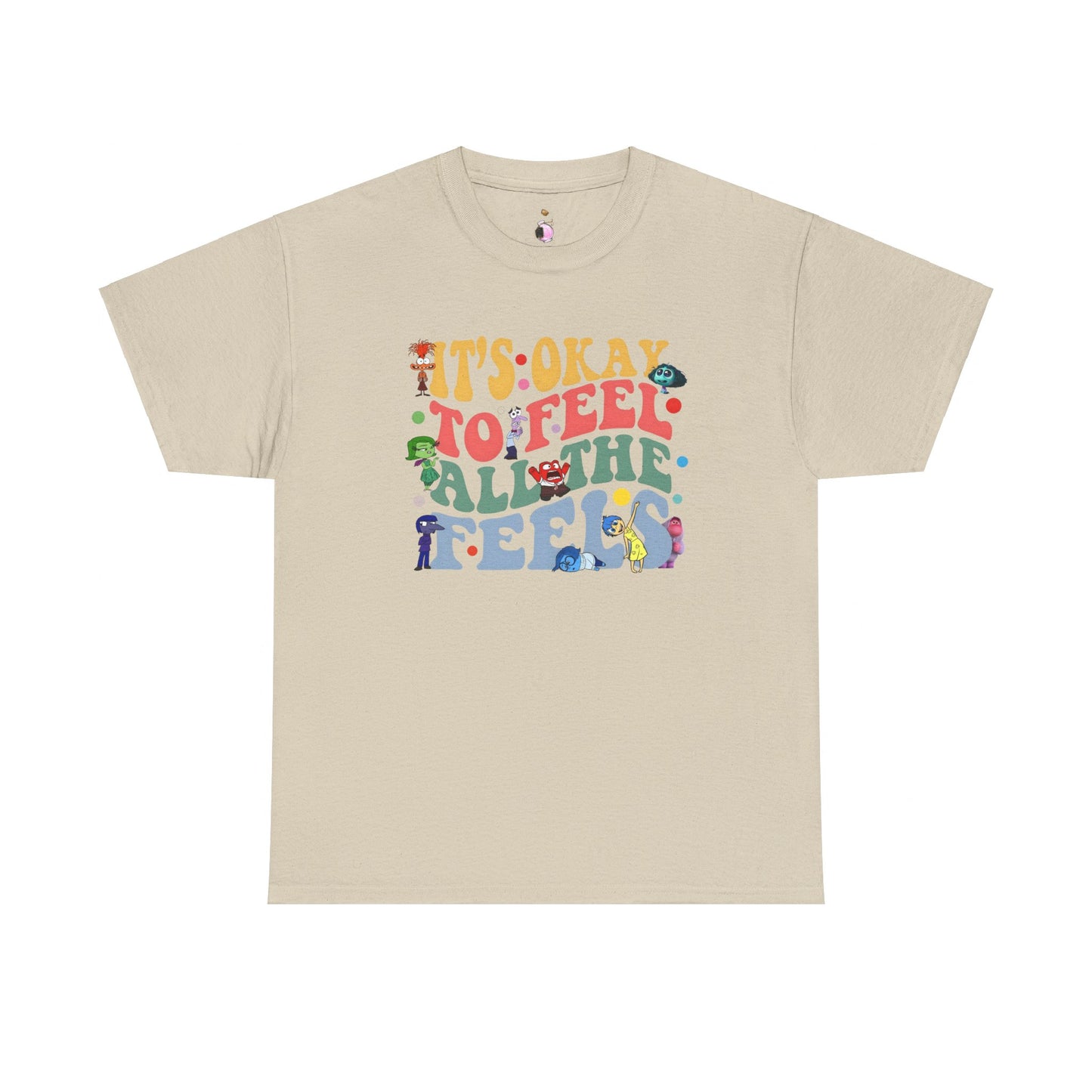 It's Okay To Feel - Unisex Heavy Cotton Tee