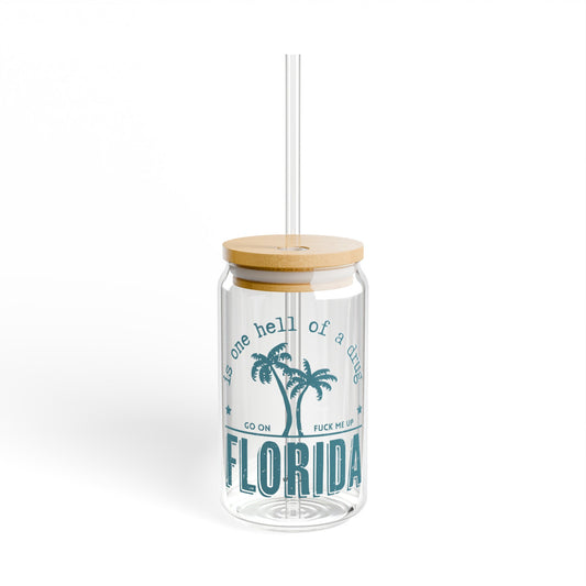 FLORIDA!!! - Sipper Glass, 16oz