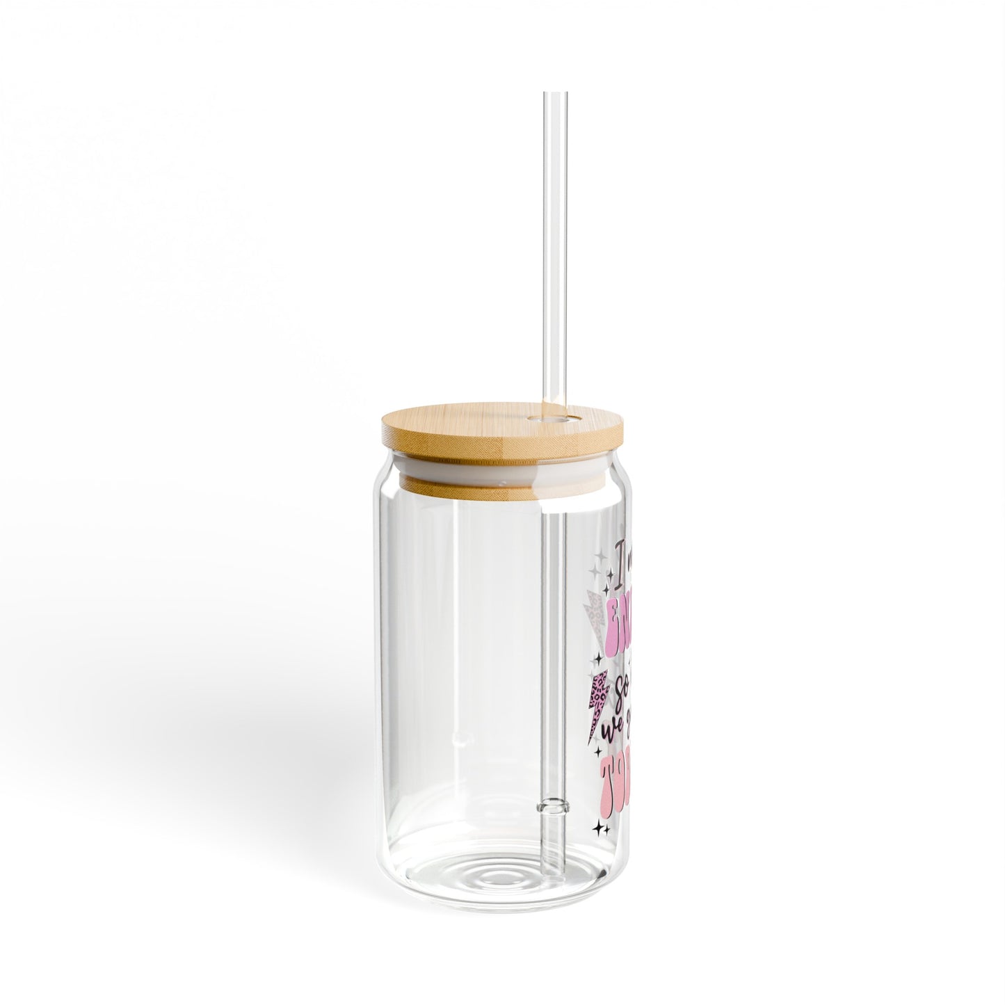 I match energy - Sipper Glass, 16oz