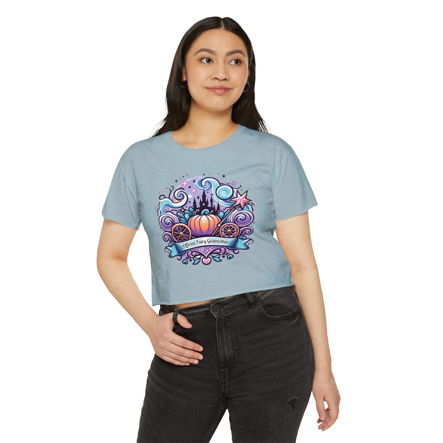Official Fairy Godmother - Women's Festival Crop Top