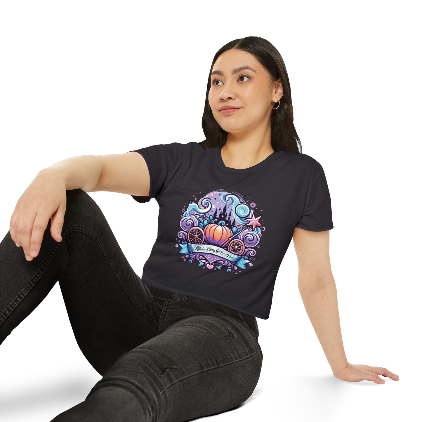 Official Fairy Godmother - Women's Festival Crop Top