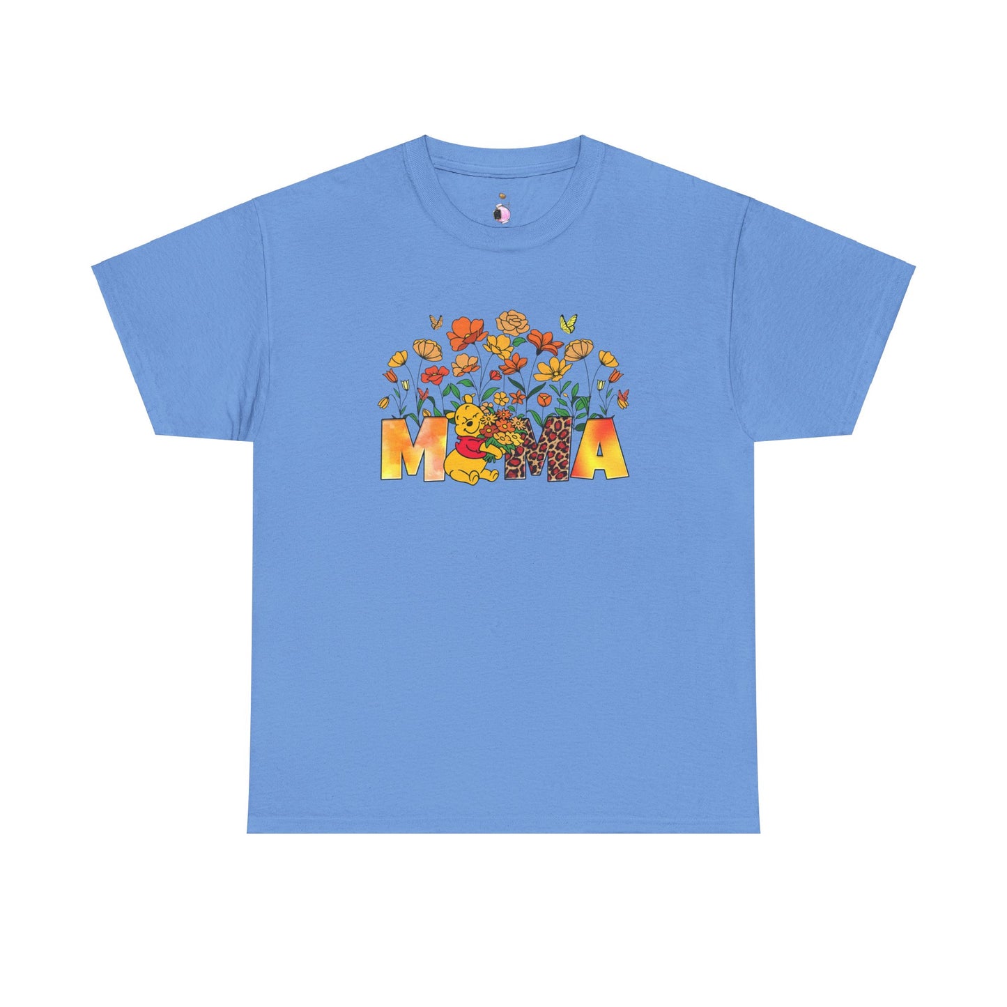 Pooh Floral Mama - Unisex Heavy Cotton Tee