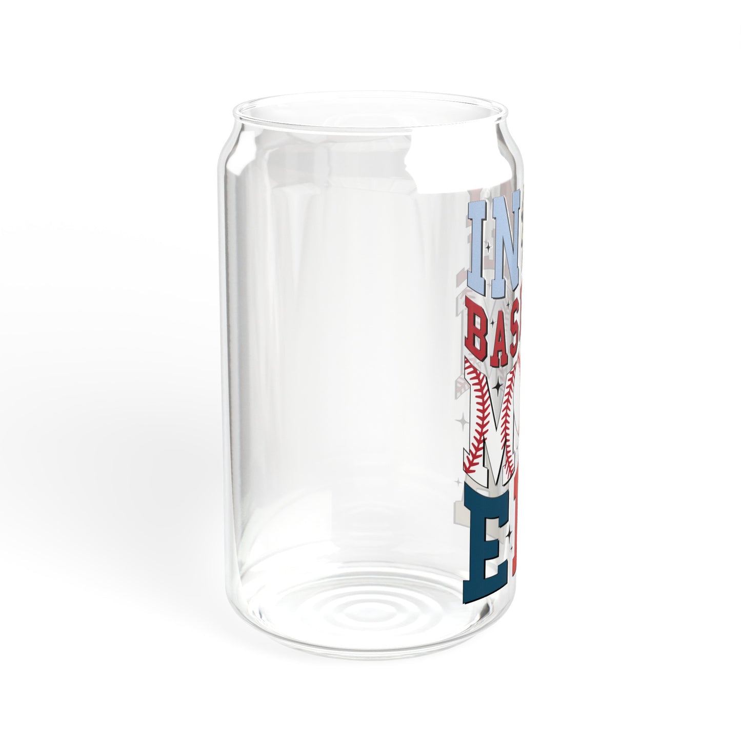Baseball Mom Era - Sipper Glass, 16oz