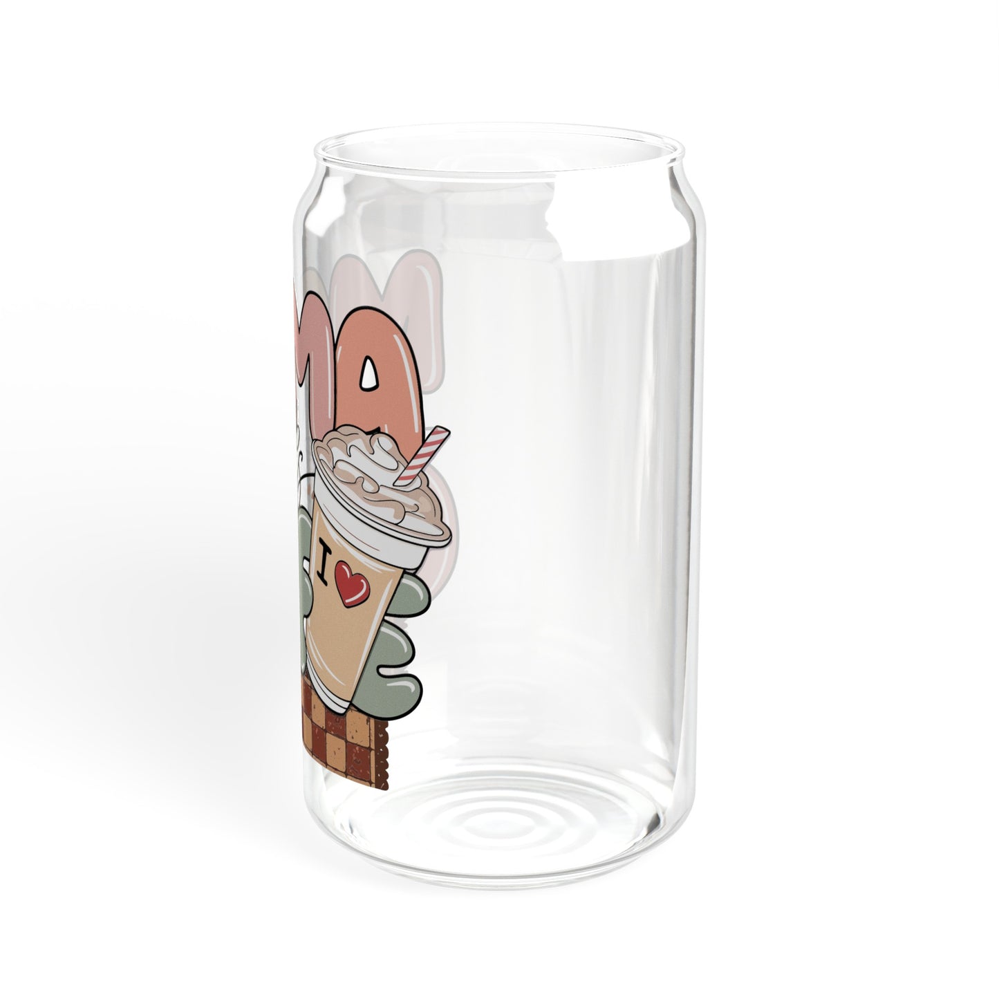 Mama Needs Coffee - Sipper Glass, 16oz