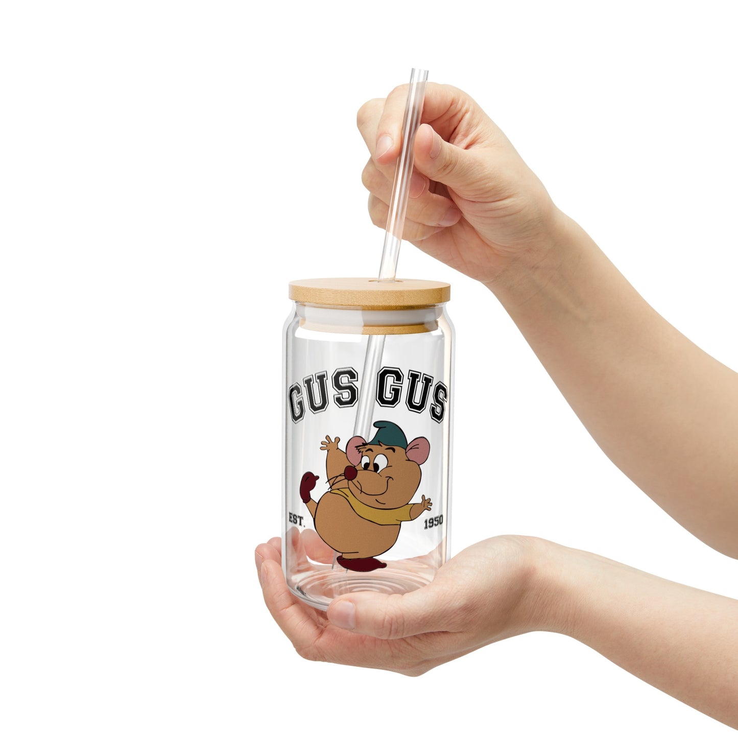Gus - Sipper Glass, 16oz