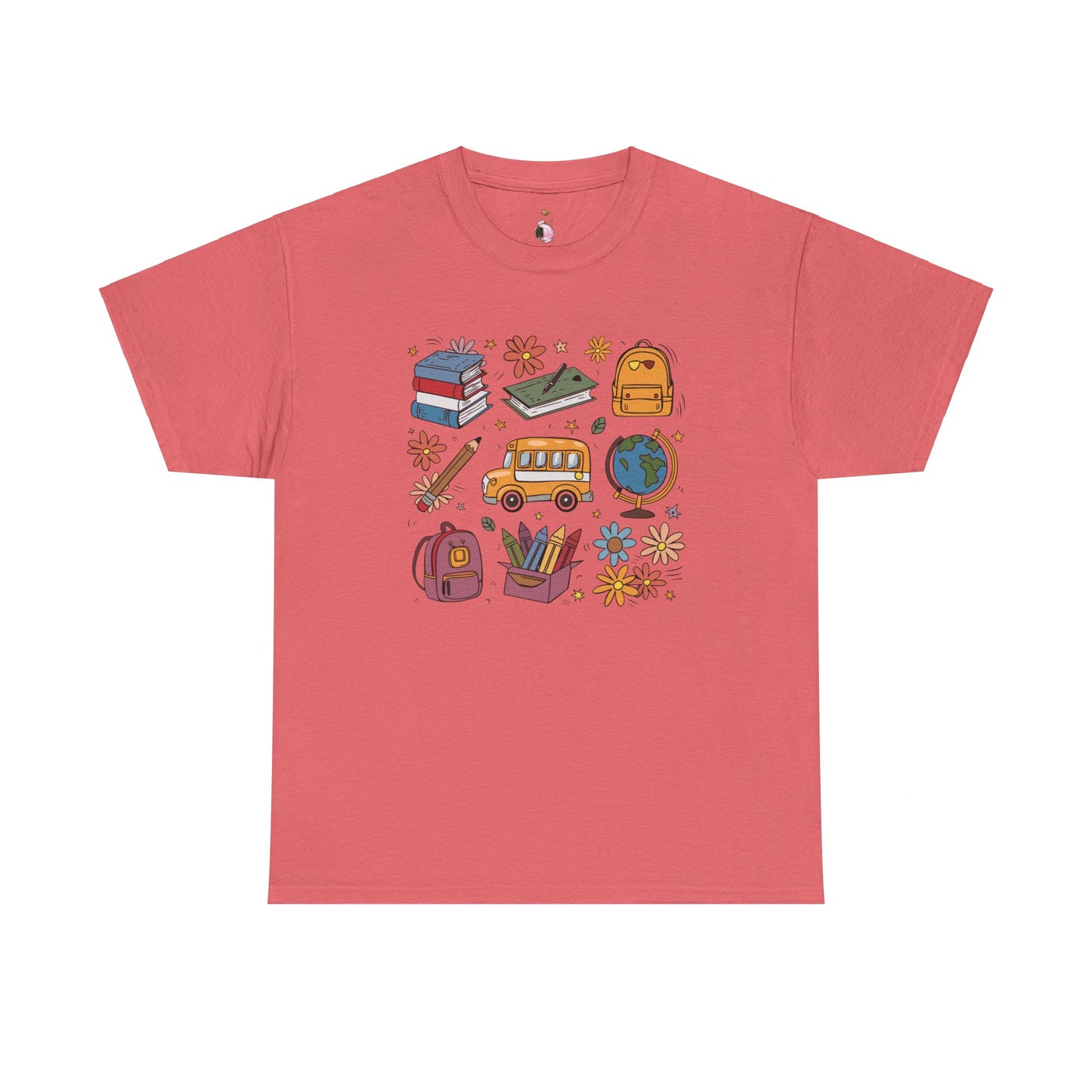School Vibes - Unisex Heavy Cotton Tee