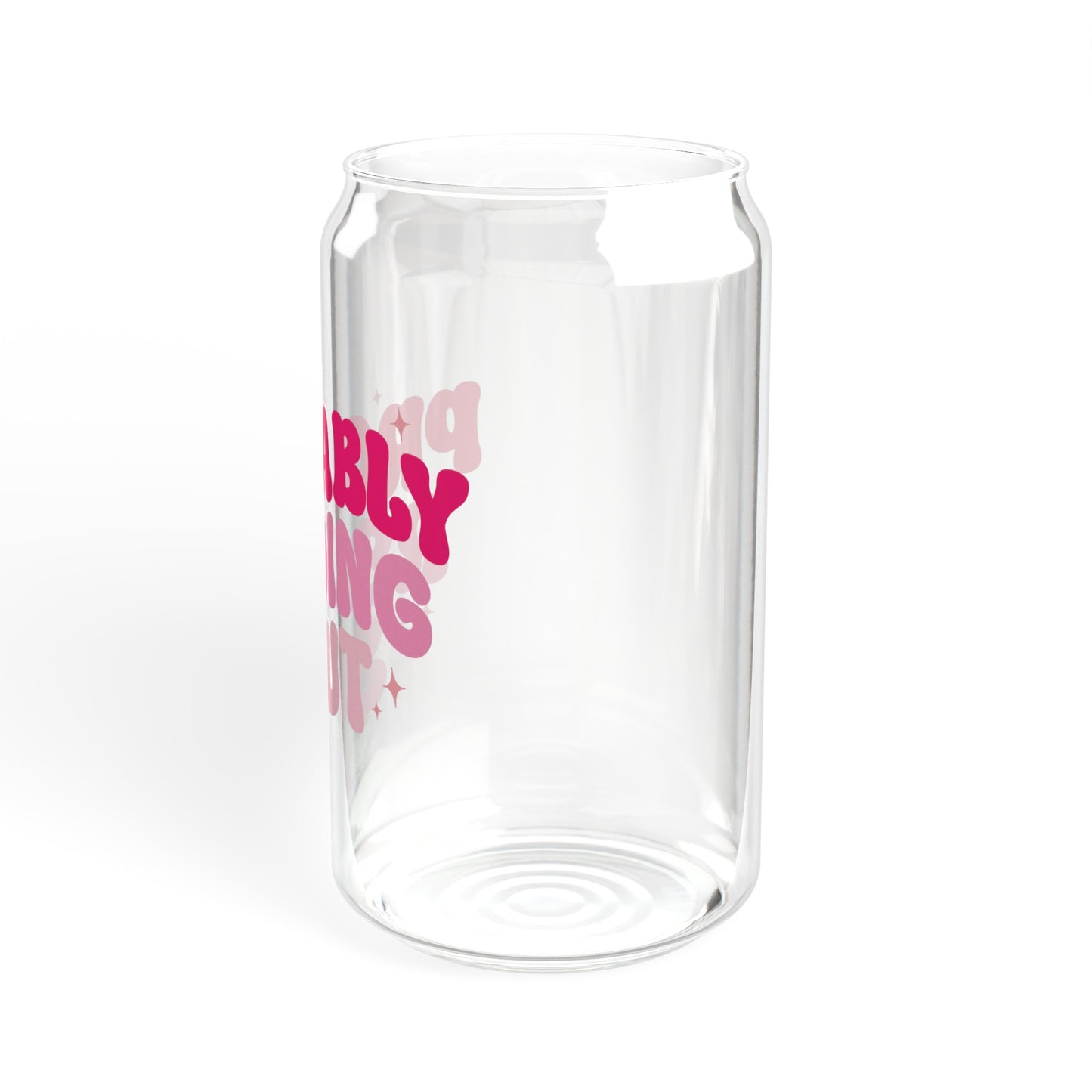 Probably Reading Smut - Sipper Glass, 16oz