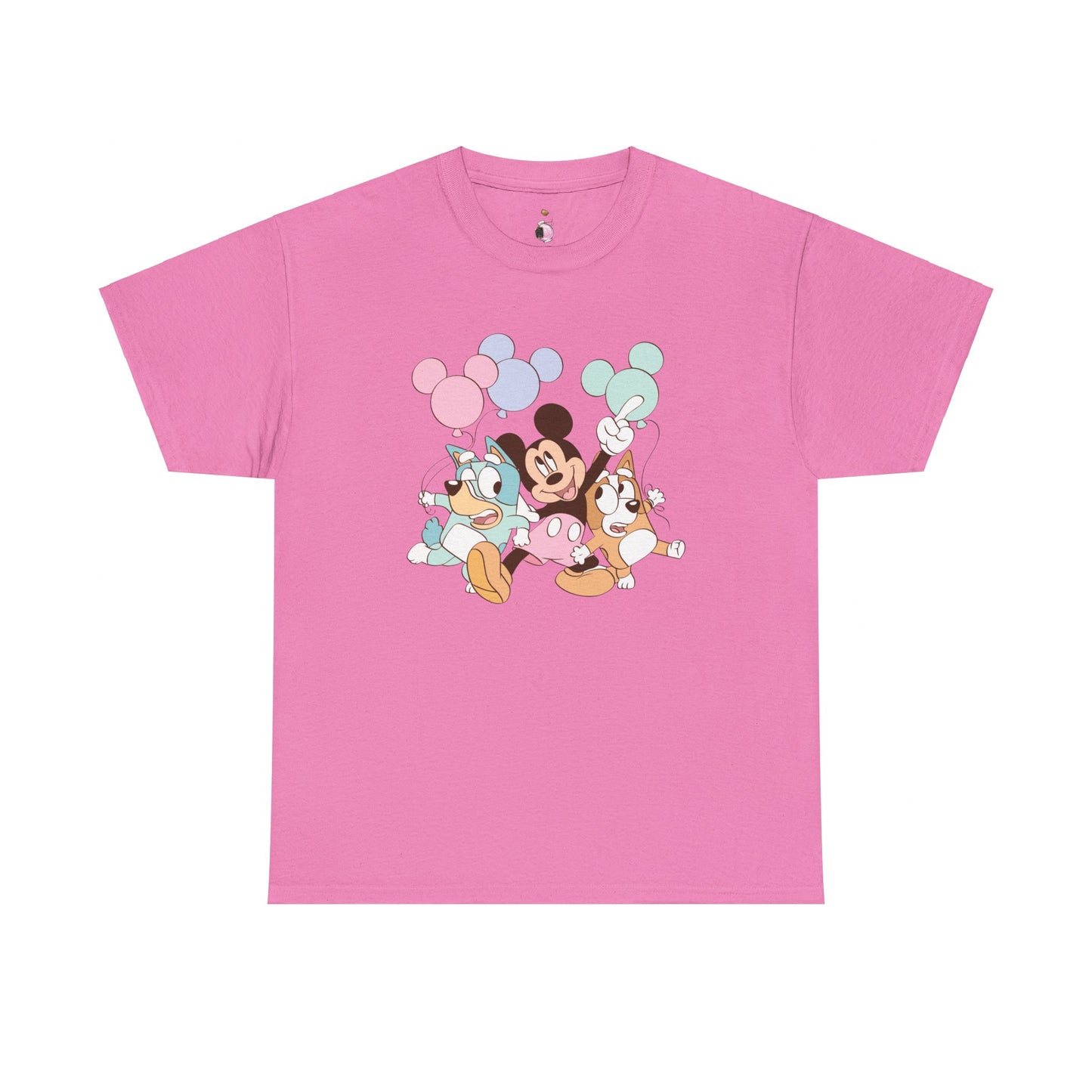 A Mouse with two Pups - Unisex Heavy Cotton Tee