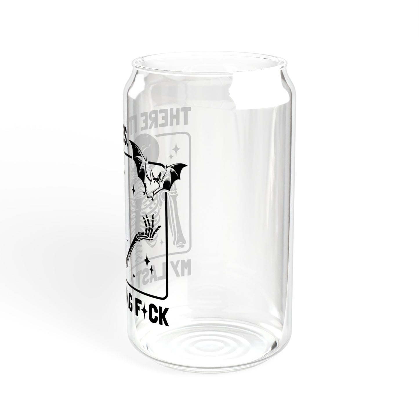 Last Flying F - Sipper Glass, 16oz