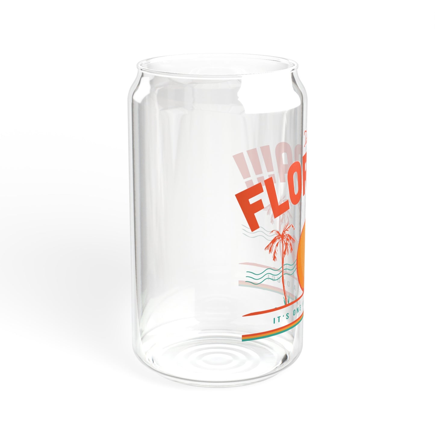 Take Me To Florida - Sipper Glass, 16oz