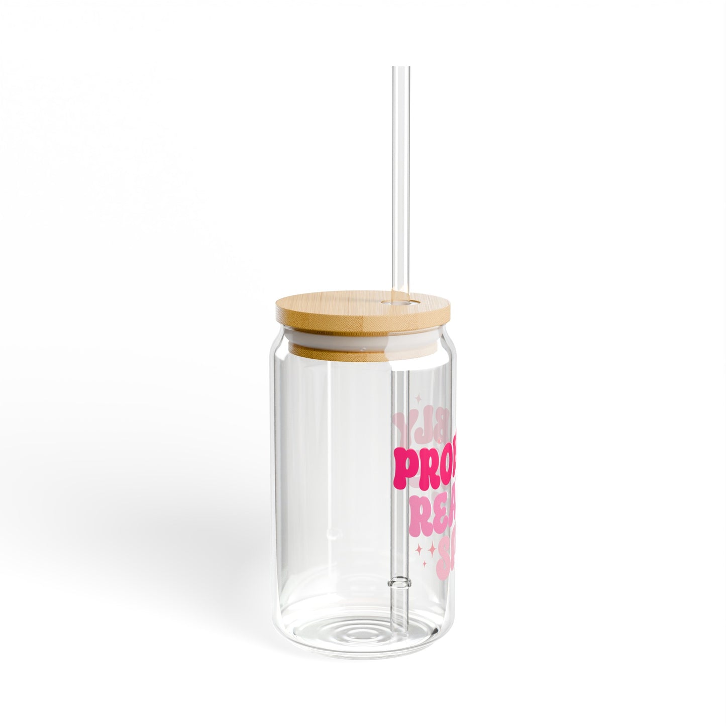 Probably Reading Smut - Sipper Glass, 16oz