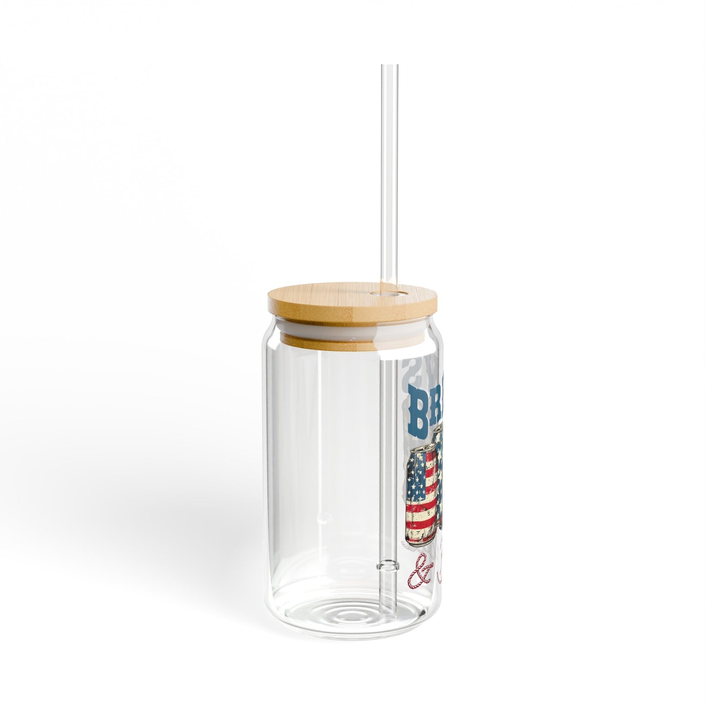 Brews & Boots - Sipper Glass, 16oz