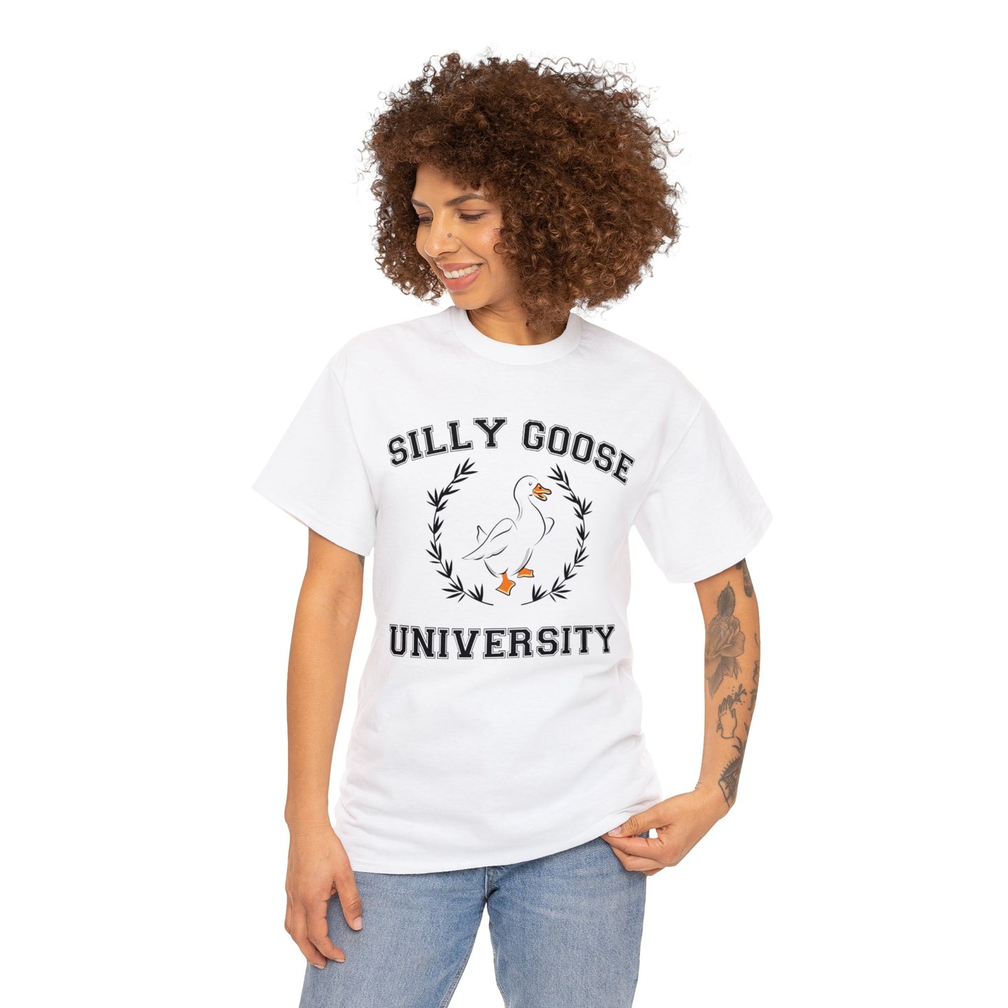 Silly Goose - of Unisex Heavy Cotton Tee