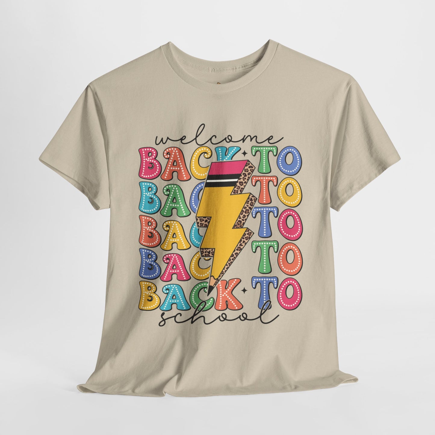 Welcome Back To School - Unisex Heavy Cotton Tee