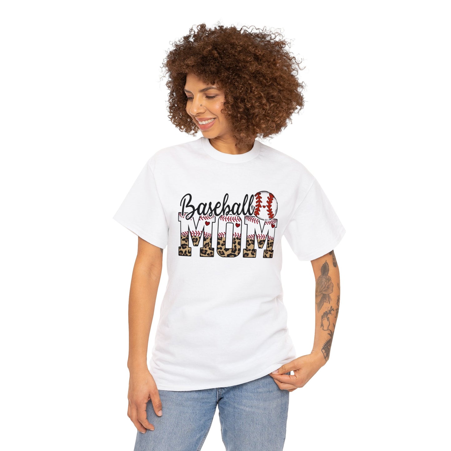 Baseball Mom - Unisex Heavy Cotton Tee