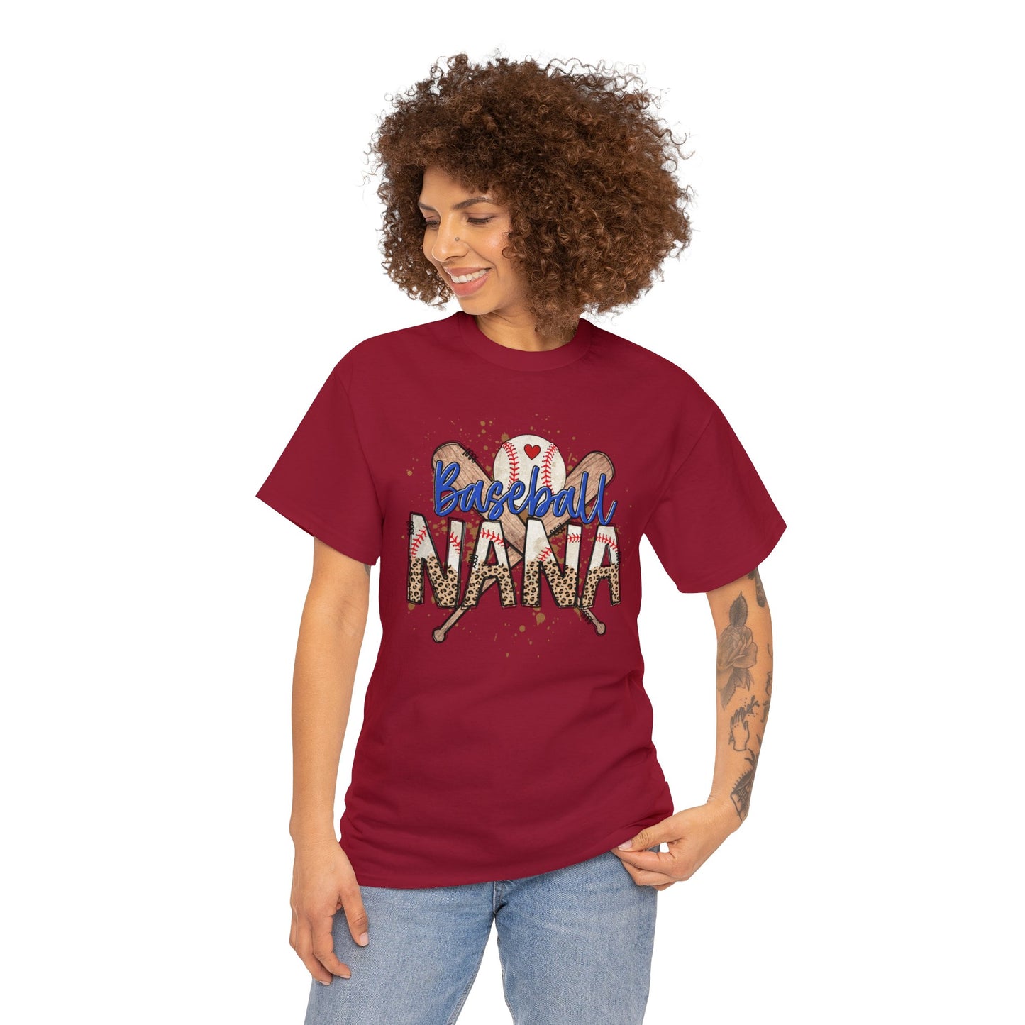 Baseball Nana - Unisex Heavy Cotton Tee