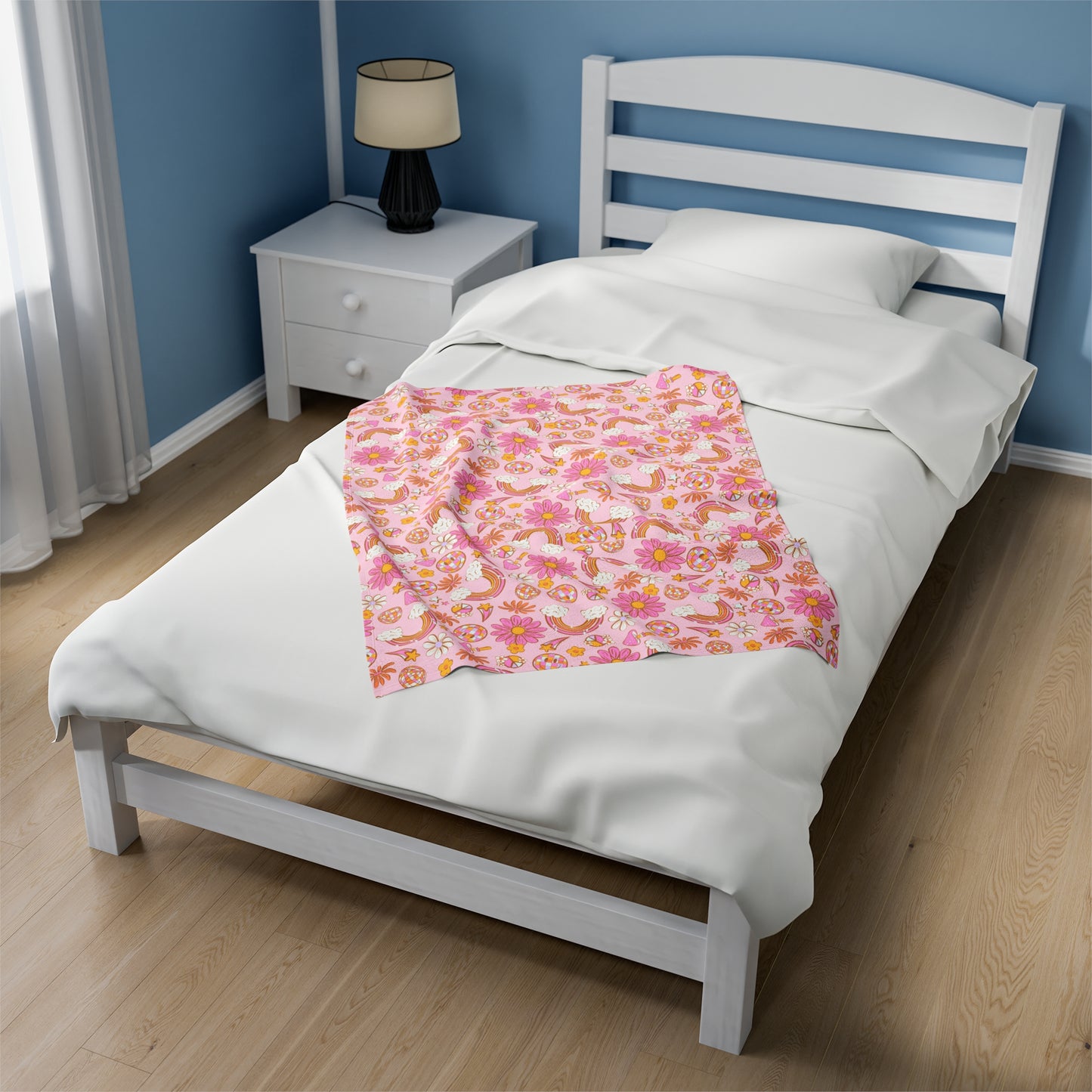 Pink Groove - Plush Blanket
