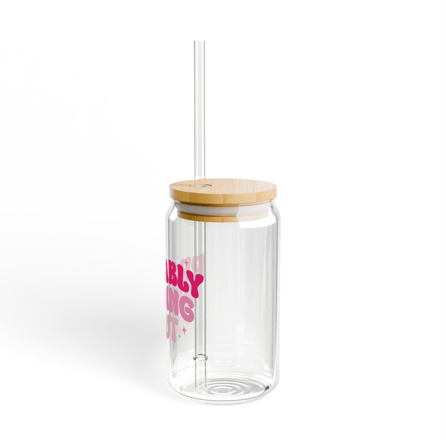 Probably Reading Smut - Sipper Glass, 16oz