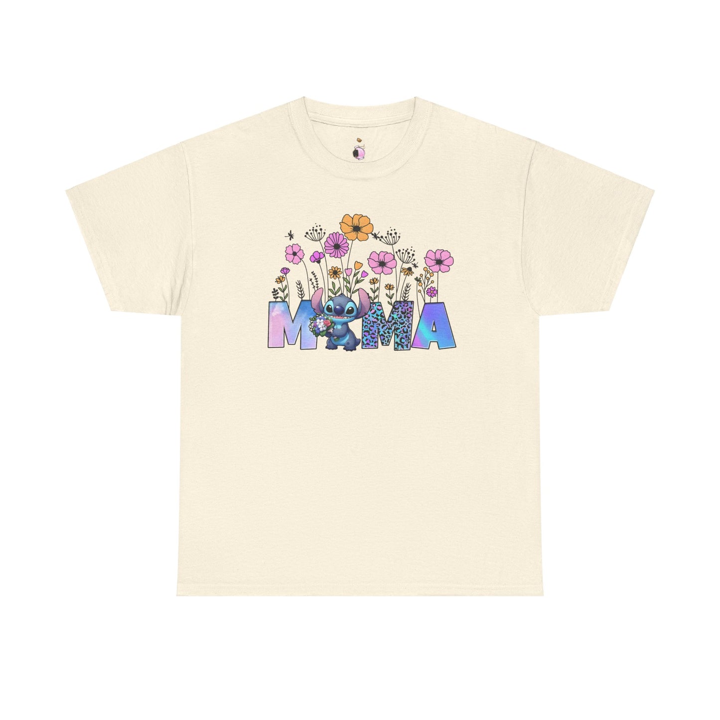 Alien Floral Mama - Unisex Heavy Cotton Tee
