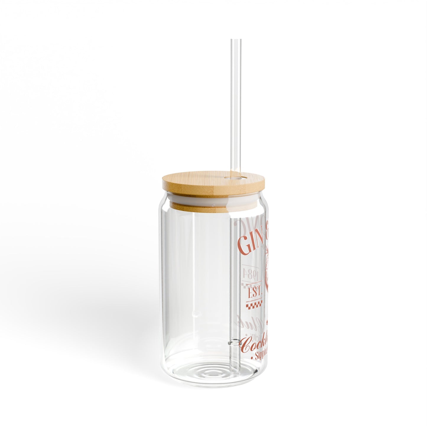 Gin And Tonic Club - Sipper Glass, 16oz