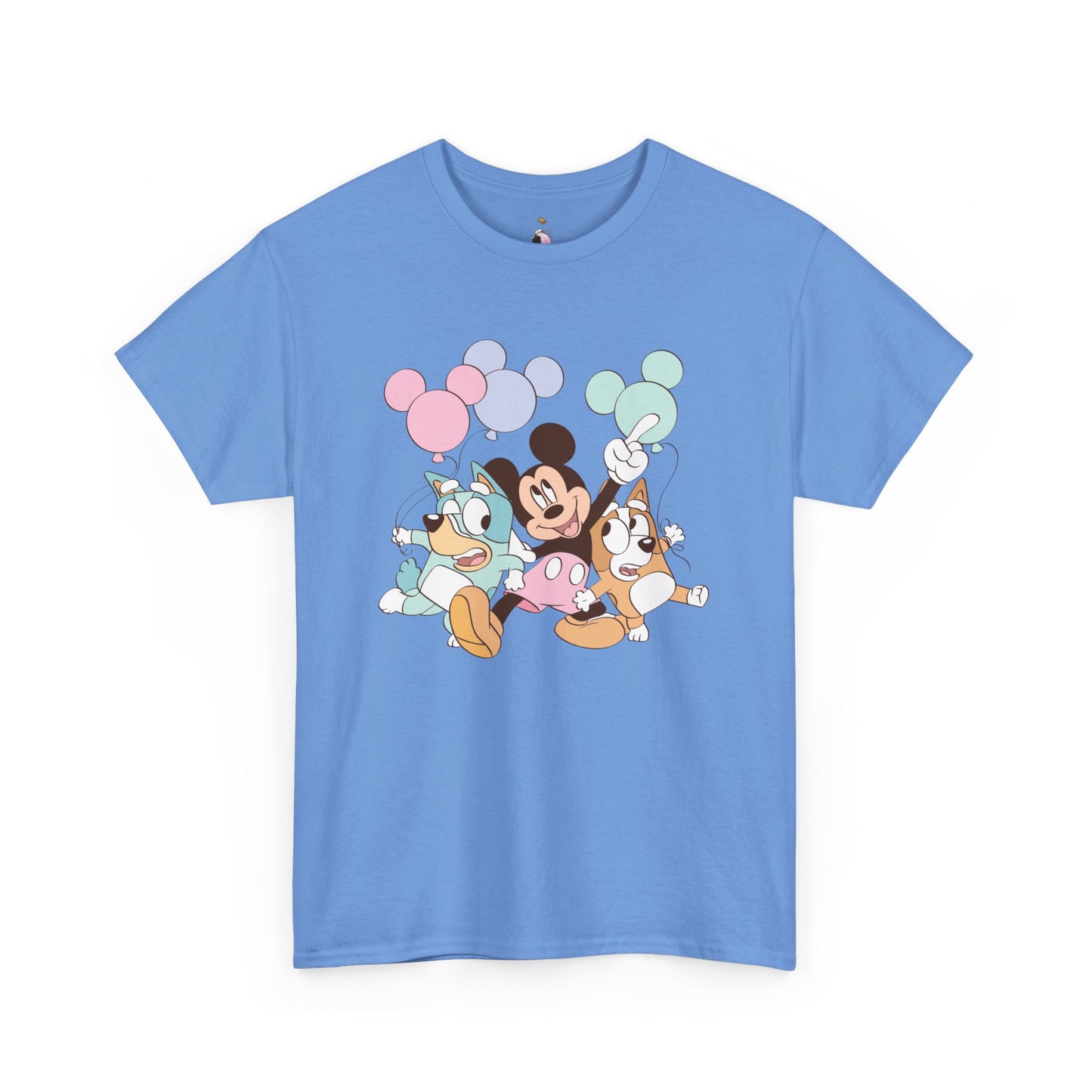 A Mouse with two Pups - Unisex Heavy Cotton Tee