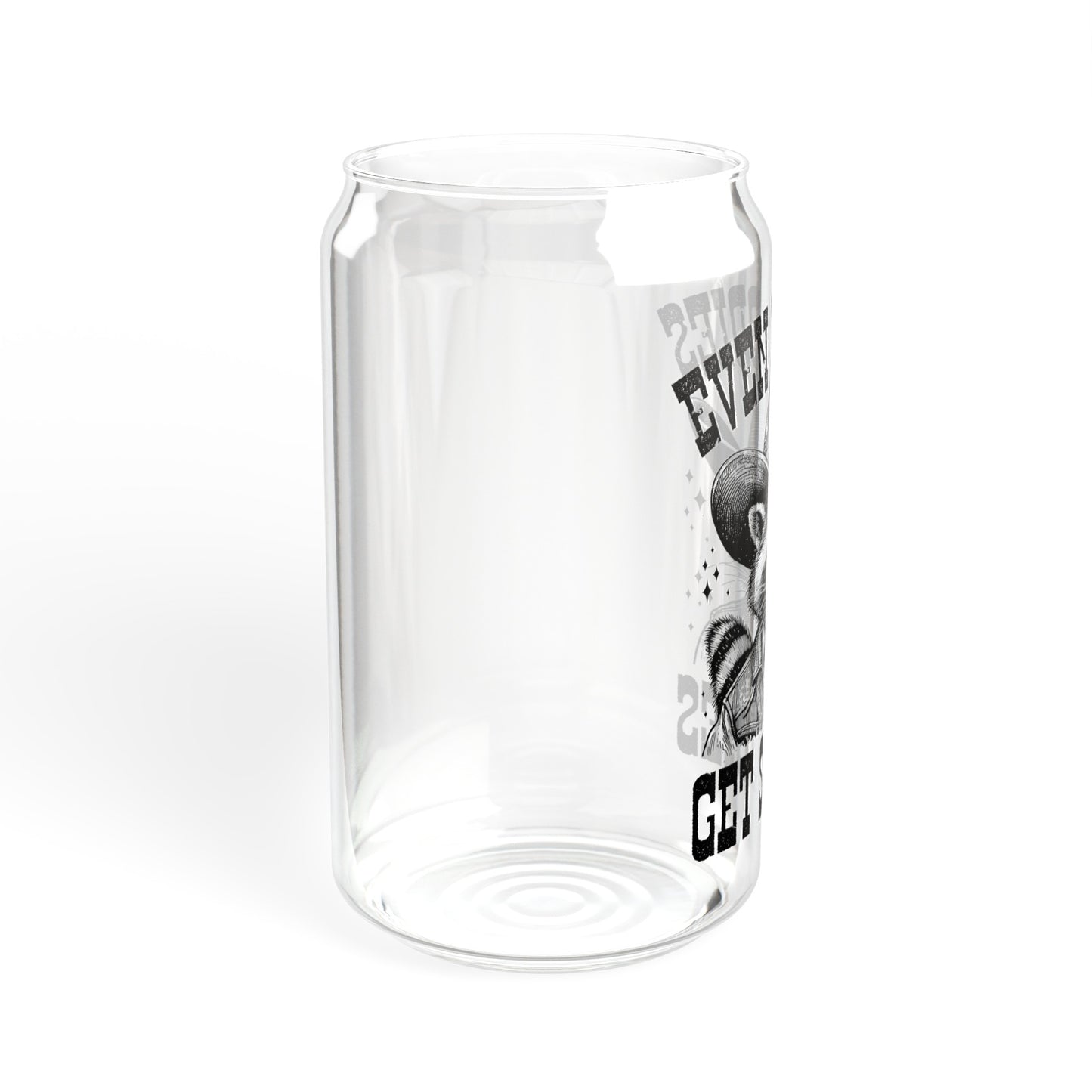 Even Baddies Get Saddies - Sipper Glass, 16oz