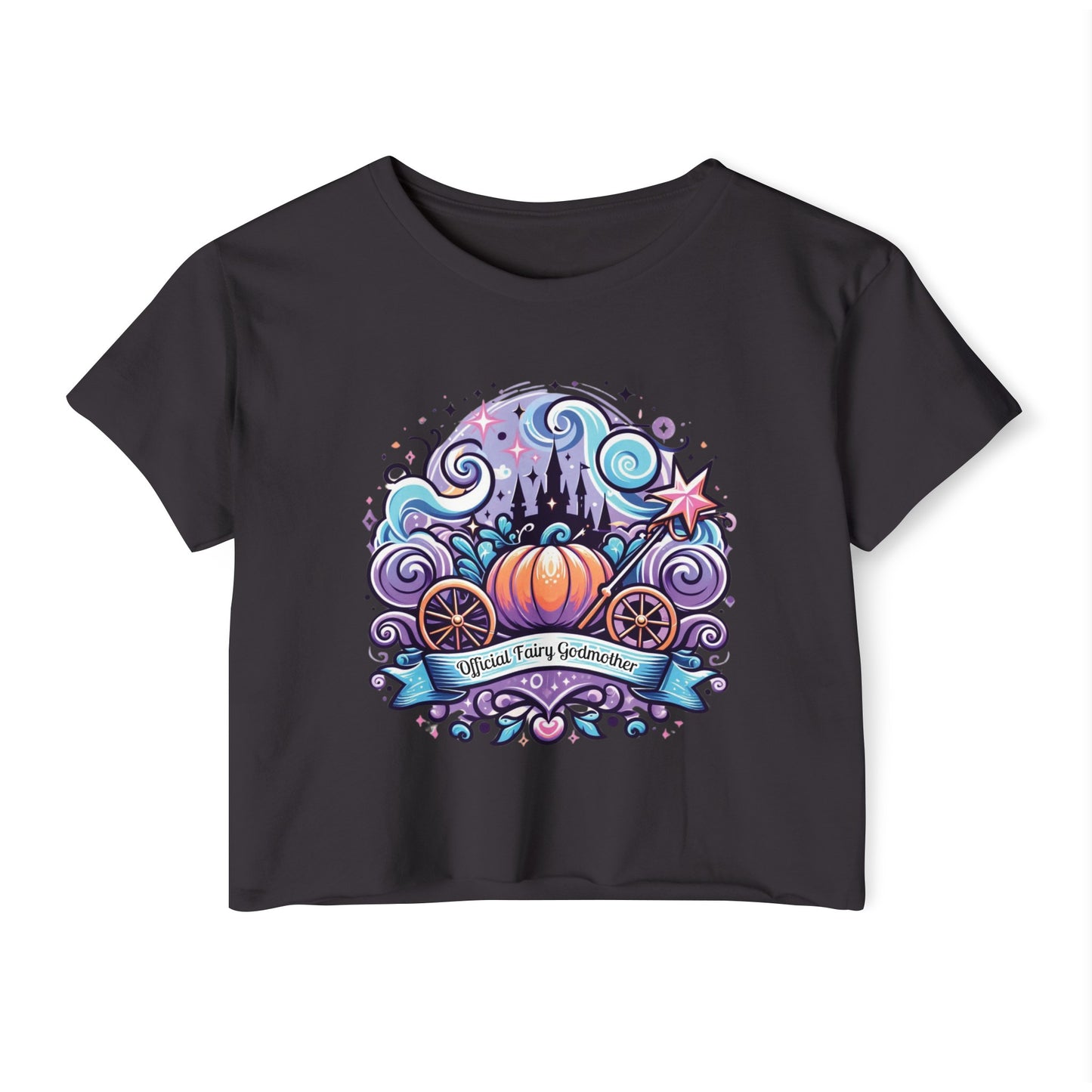 Official Fairy Godmother - Women's Festival Crop Top