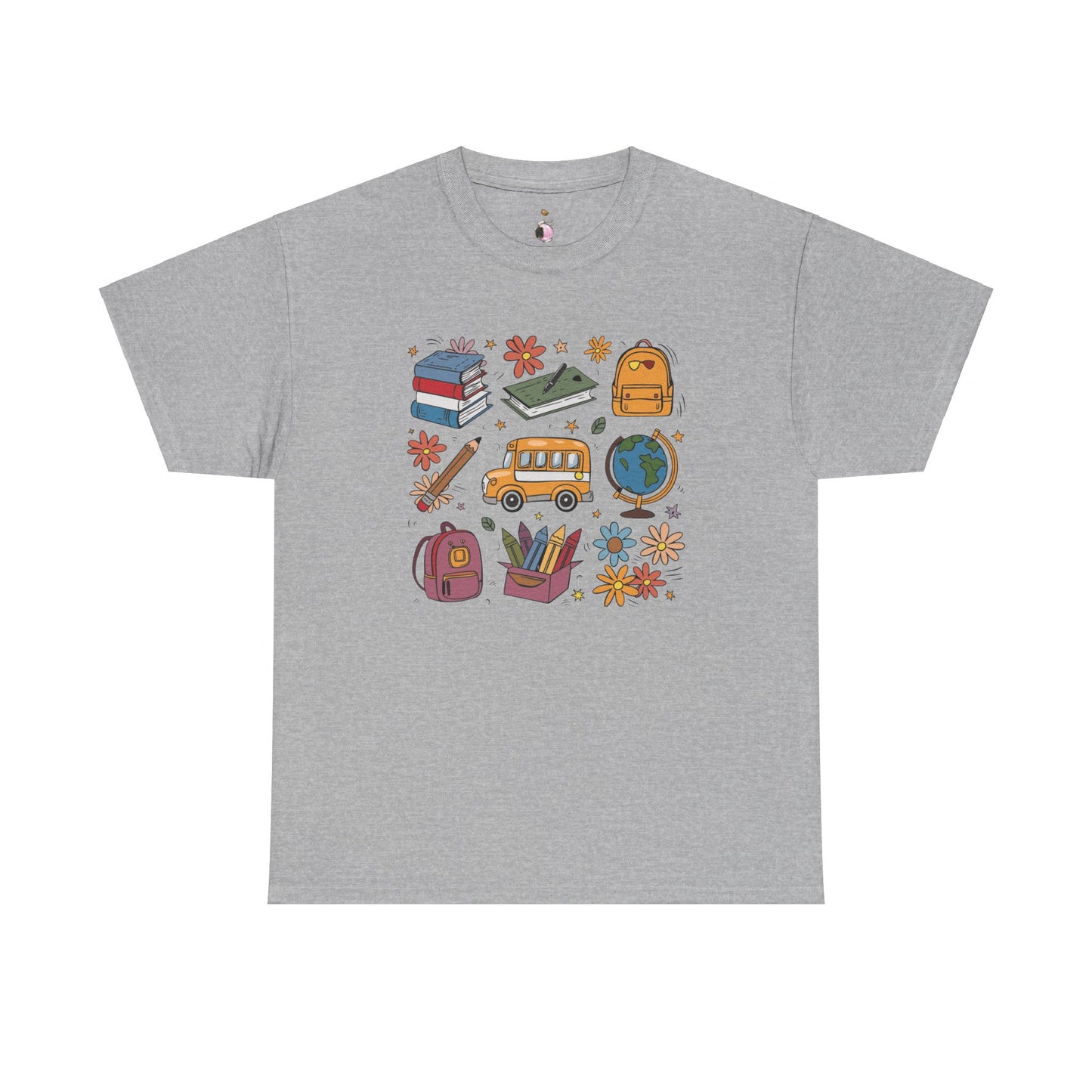 School Vibes - Unisex Heavy Cotton Tee