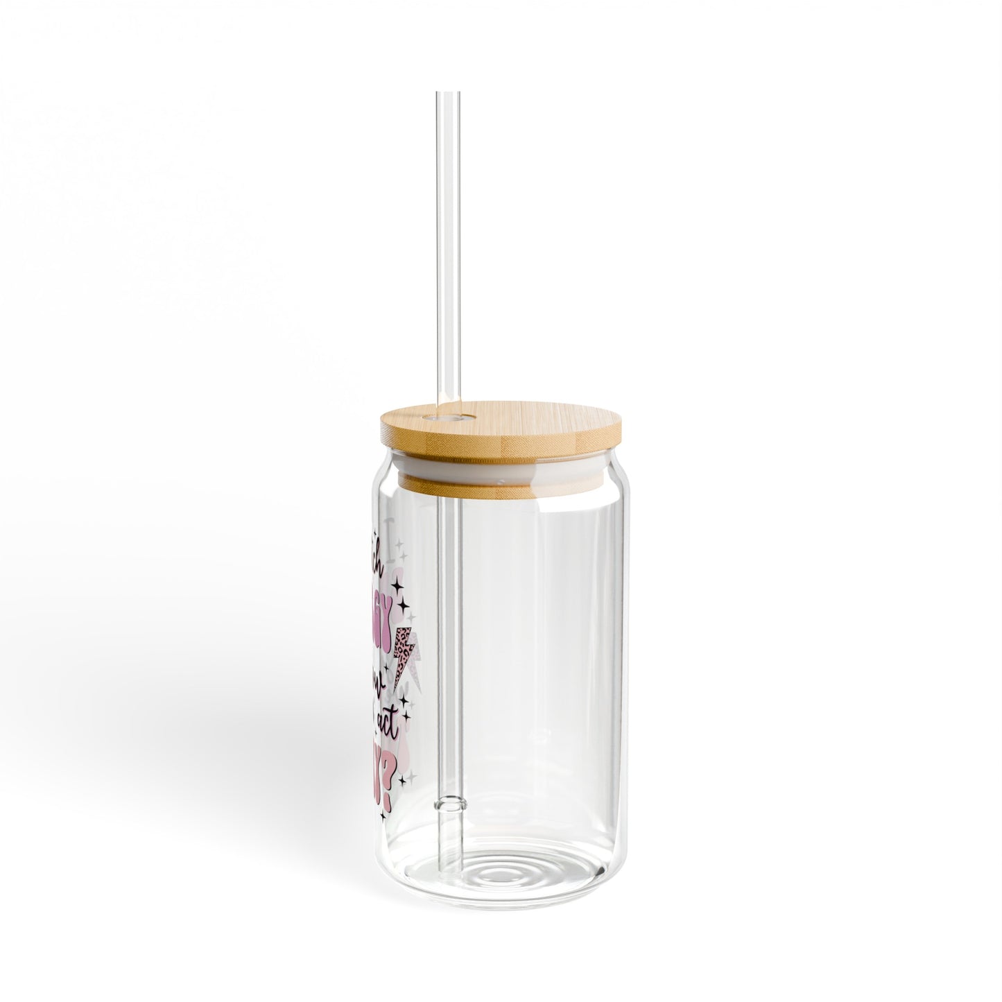 I match energy - Sipper Glass, 16oz