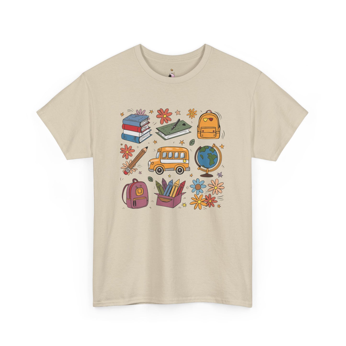 School Vibes - Unisex Heavy Cotton Tee