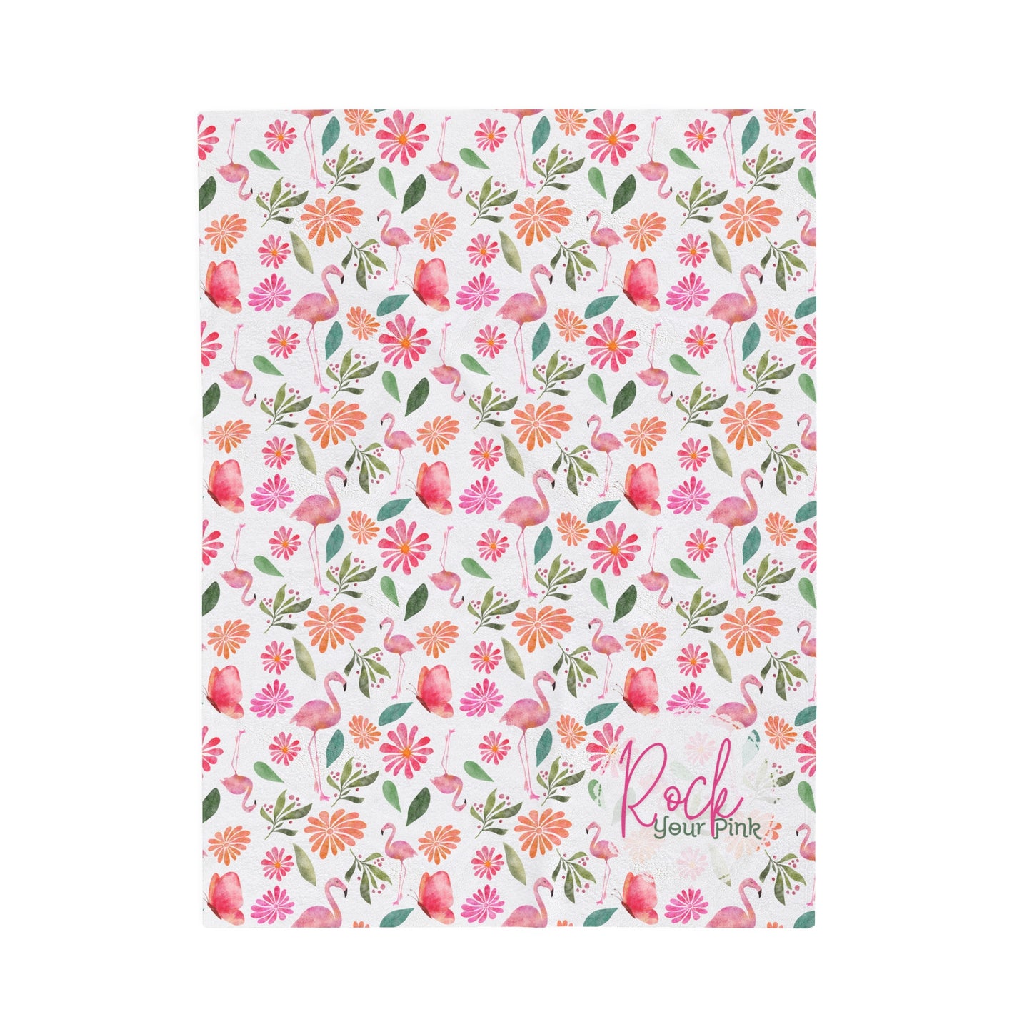 Rock Your Pink - Plush Blanket