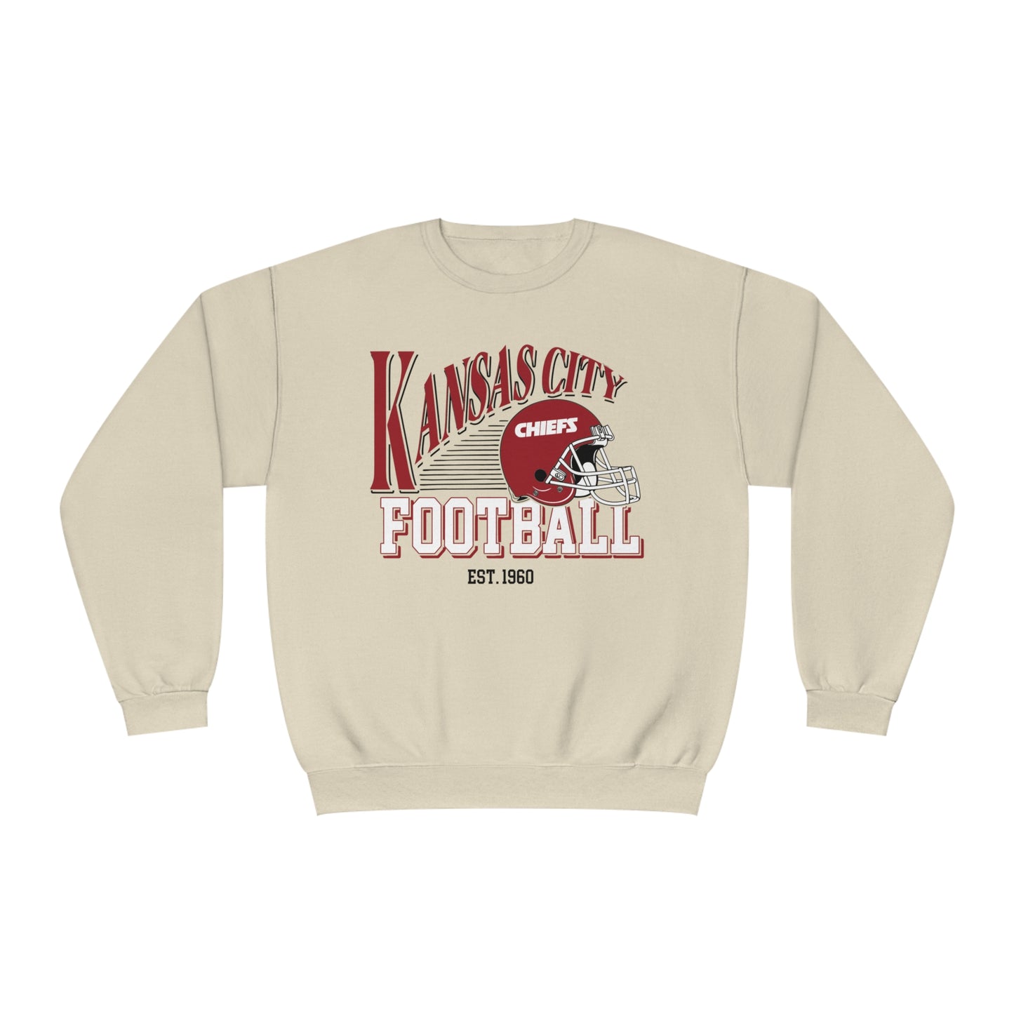 KC Football - Unisex NuBlend® Crewneck Sweatshirt