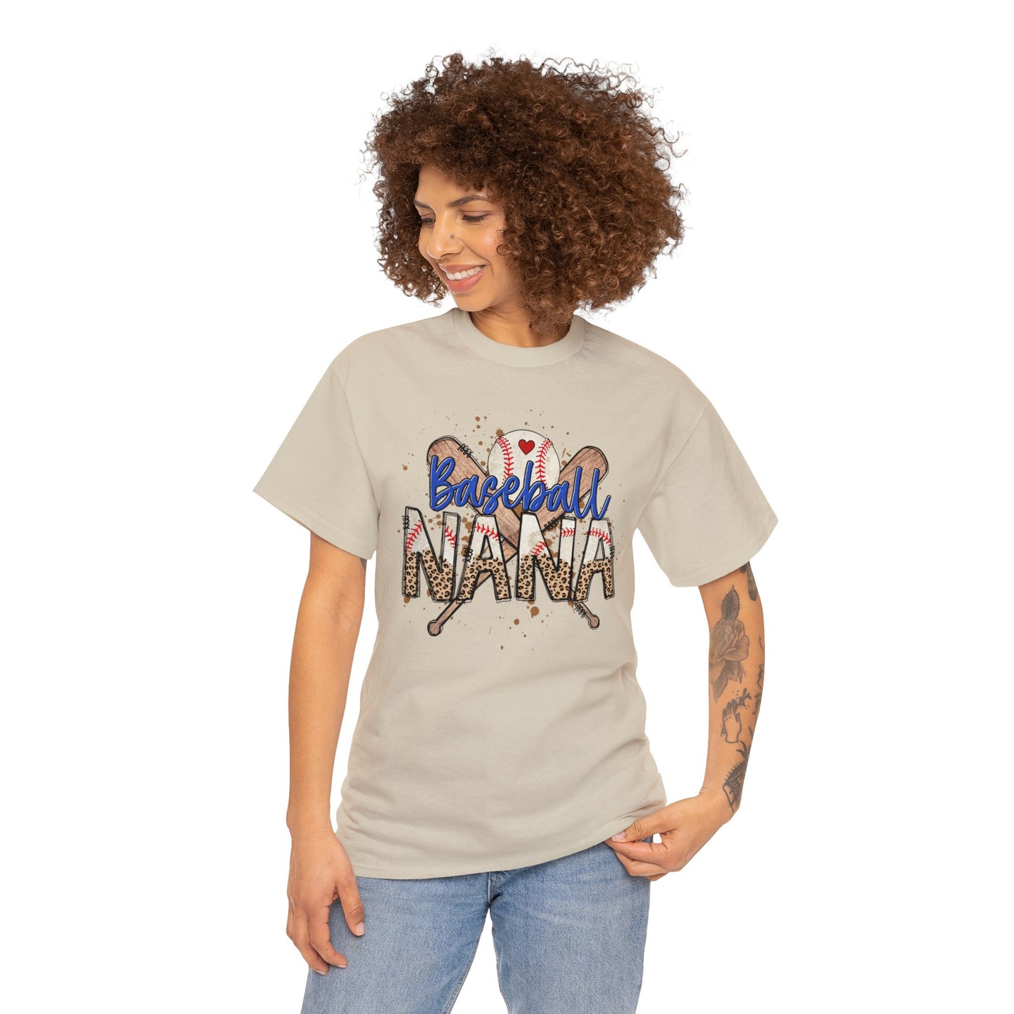 Baseball Nana - Unisex Heavy Cotton Tee