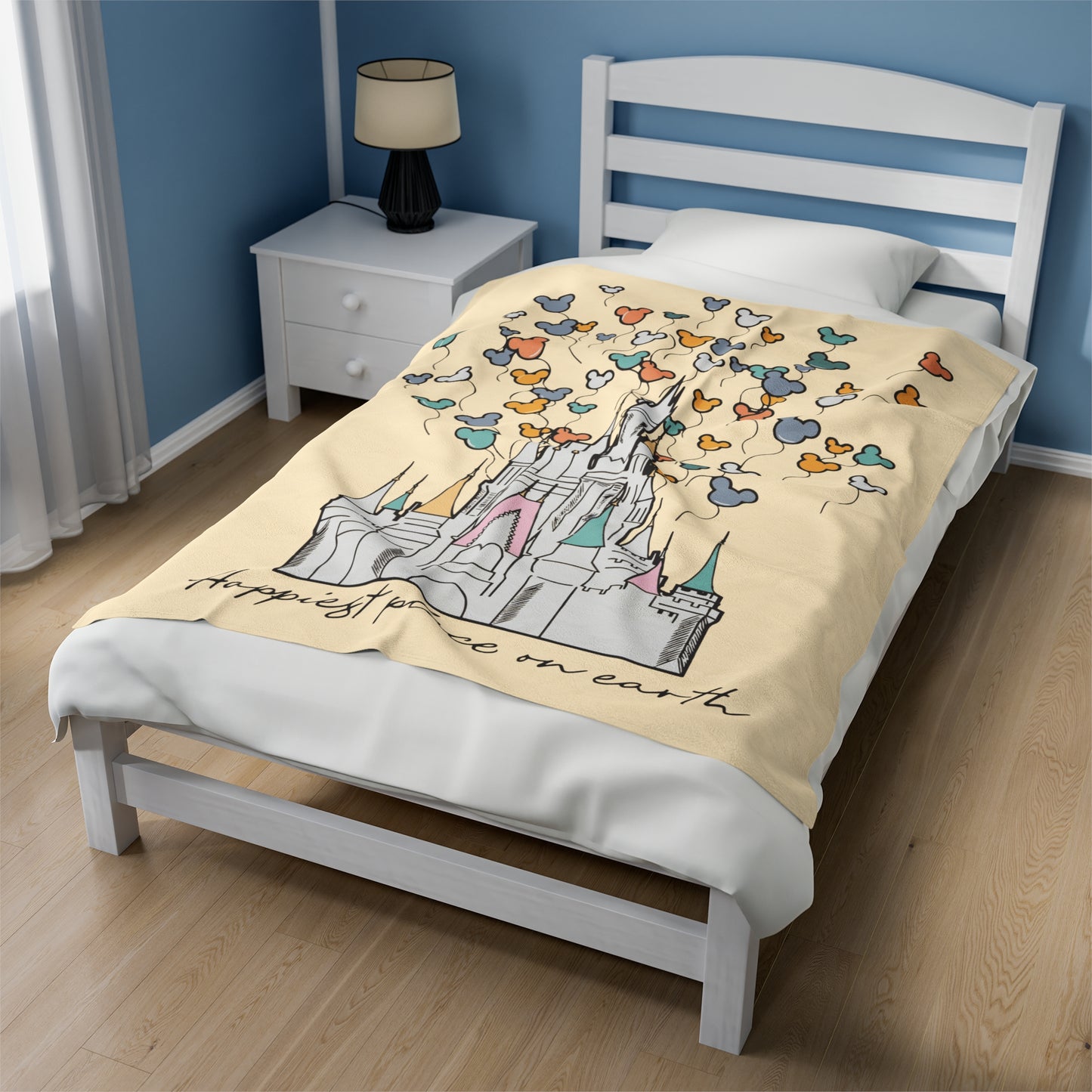Happiest Place On Earth - Plush Blanket
