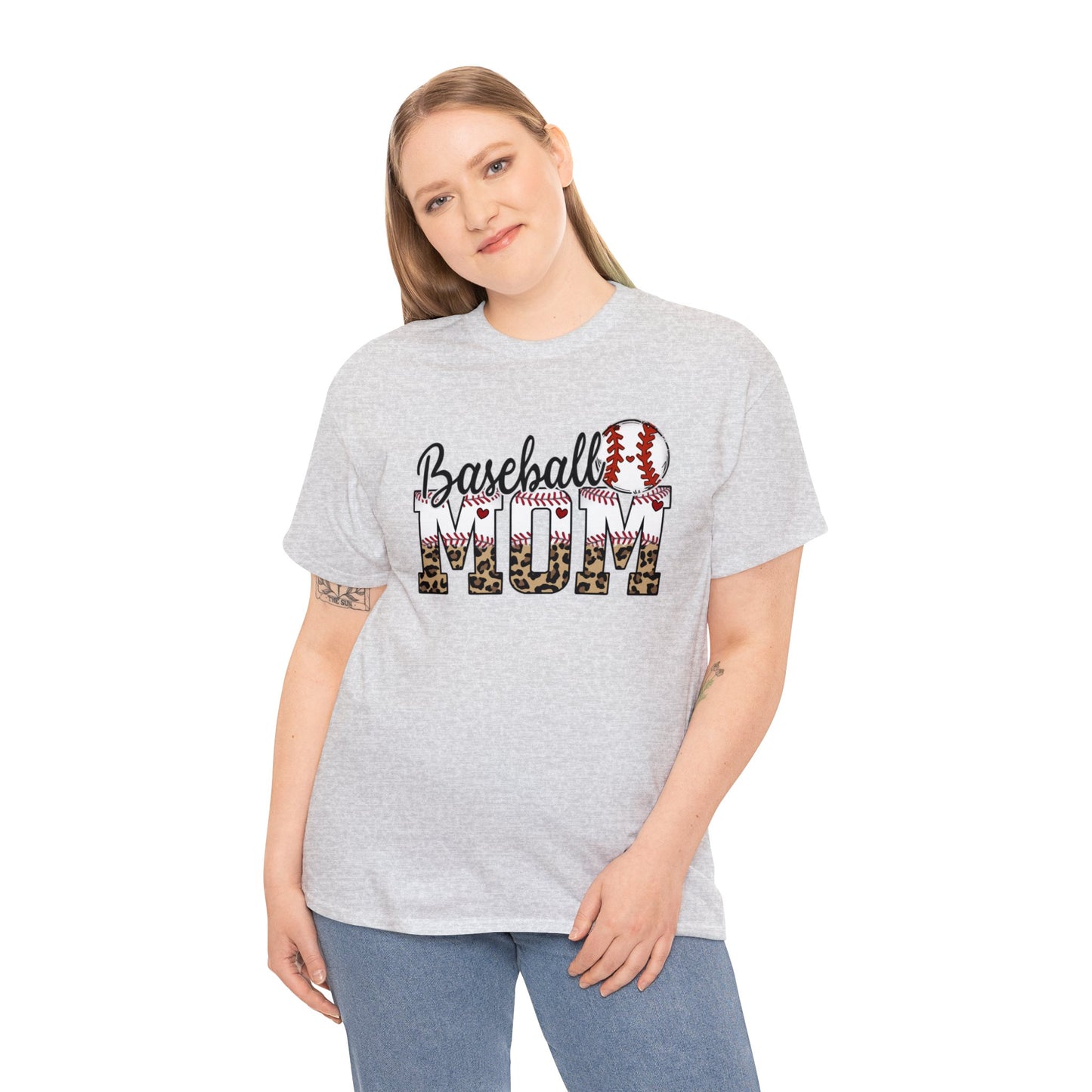 Baseball Mom - Unisex Heavy Cotton Tee