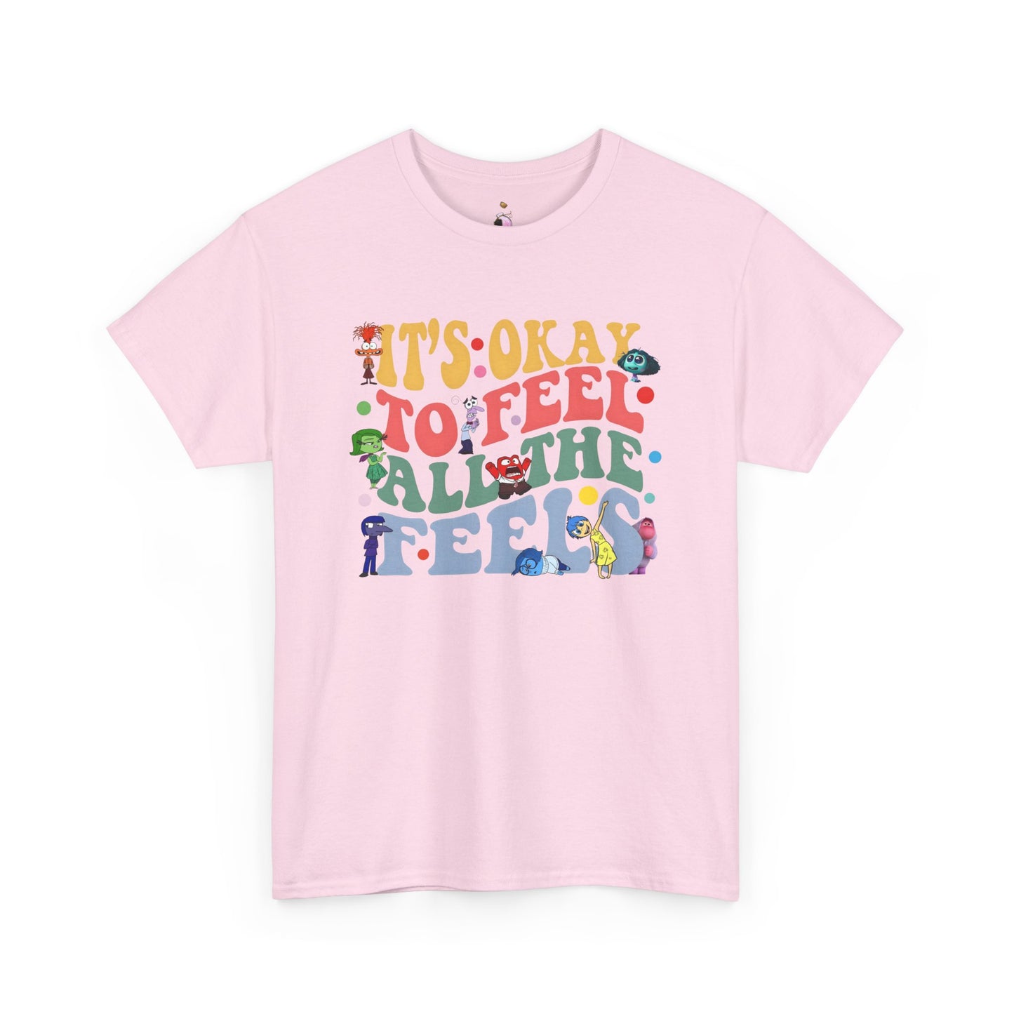 It's Okay To Feel - Unisex Heavy Cotton Tee