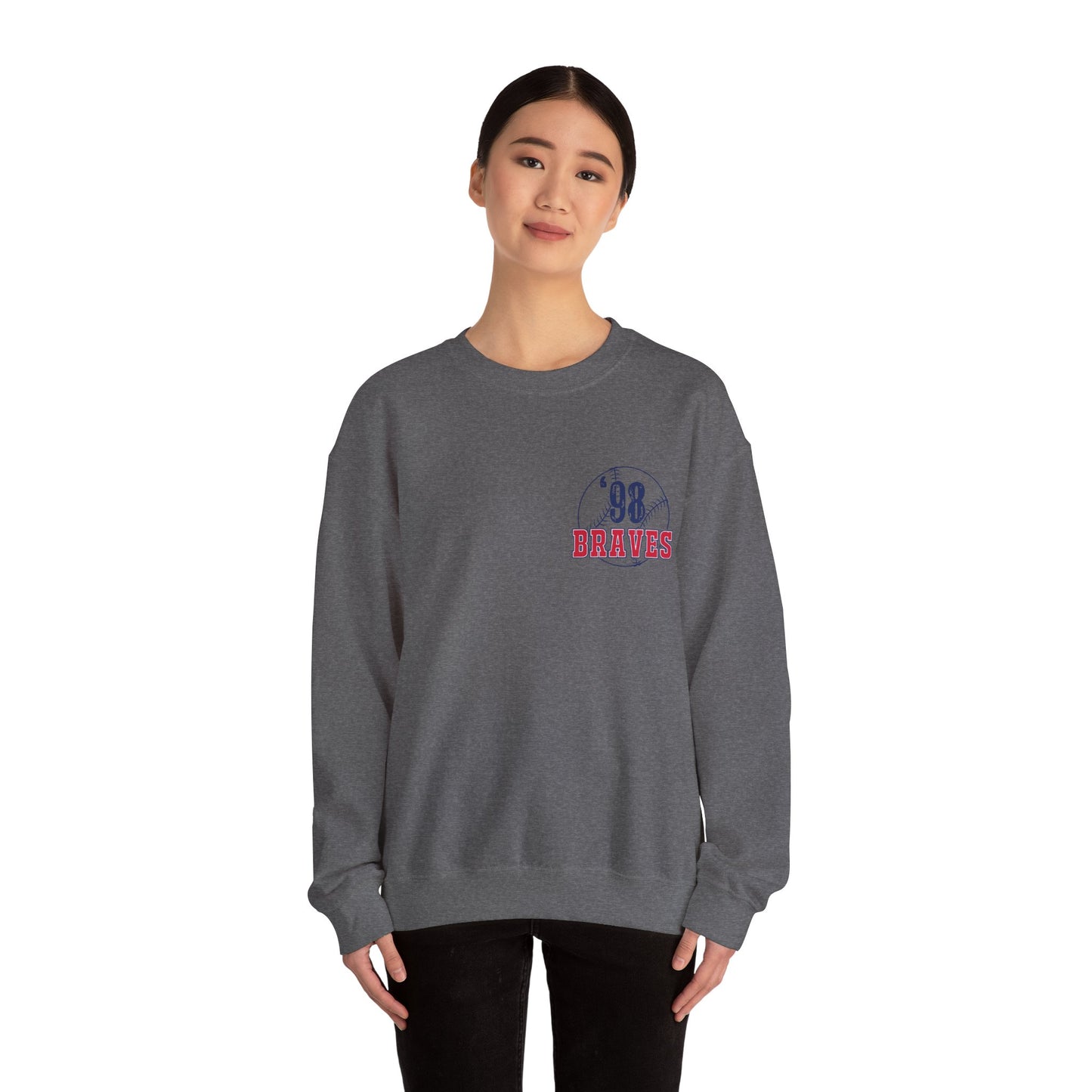 98 Braves - Unisex Heavy Blend™ Crewneck Sweatshirt