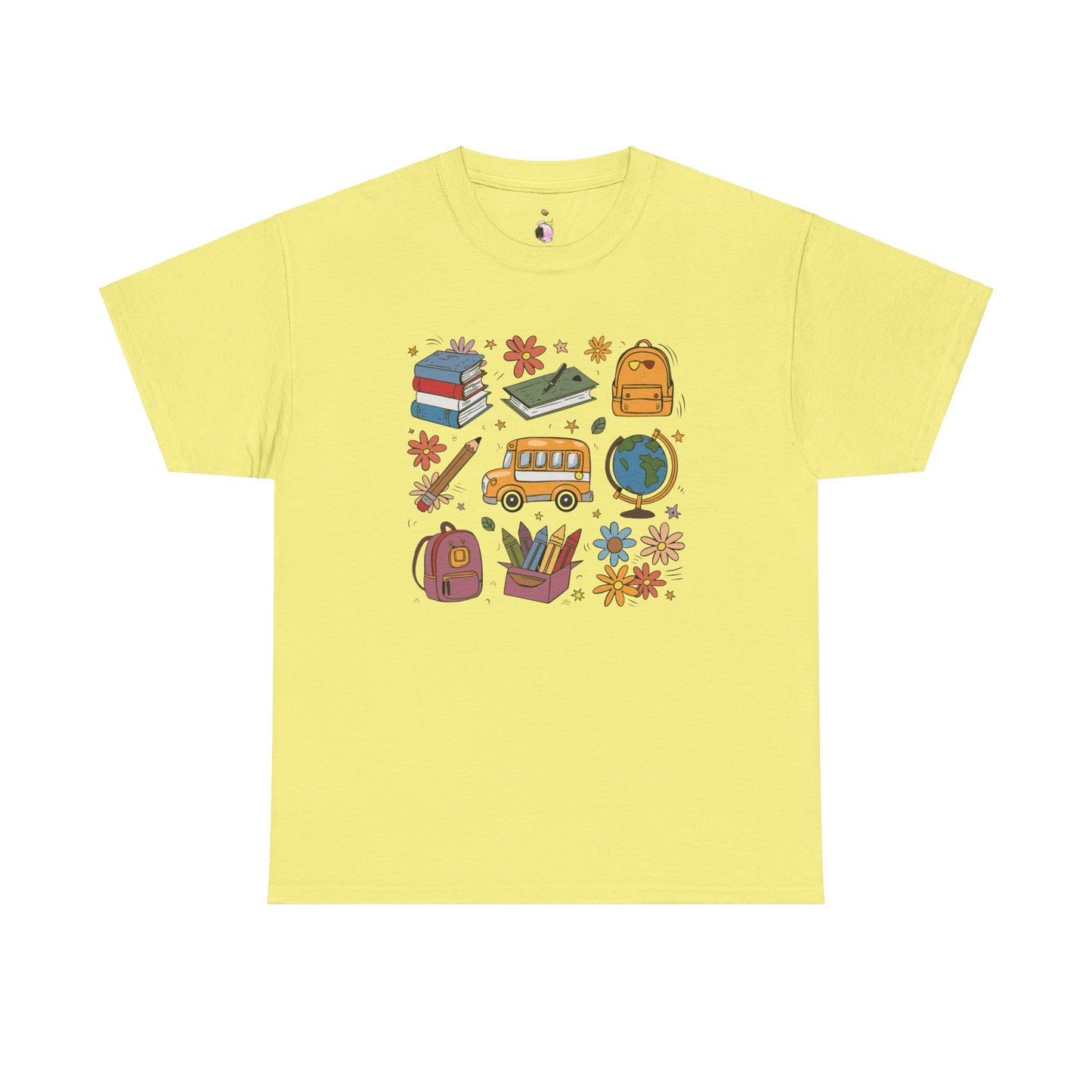 School Vibes - Unisex Heavy Cotton Tee
