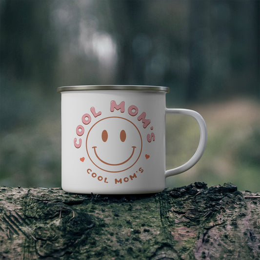 Cool Mom's Club  - Enamel Camping Mug