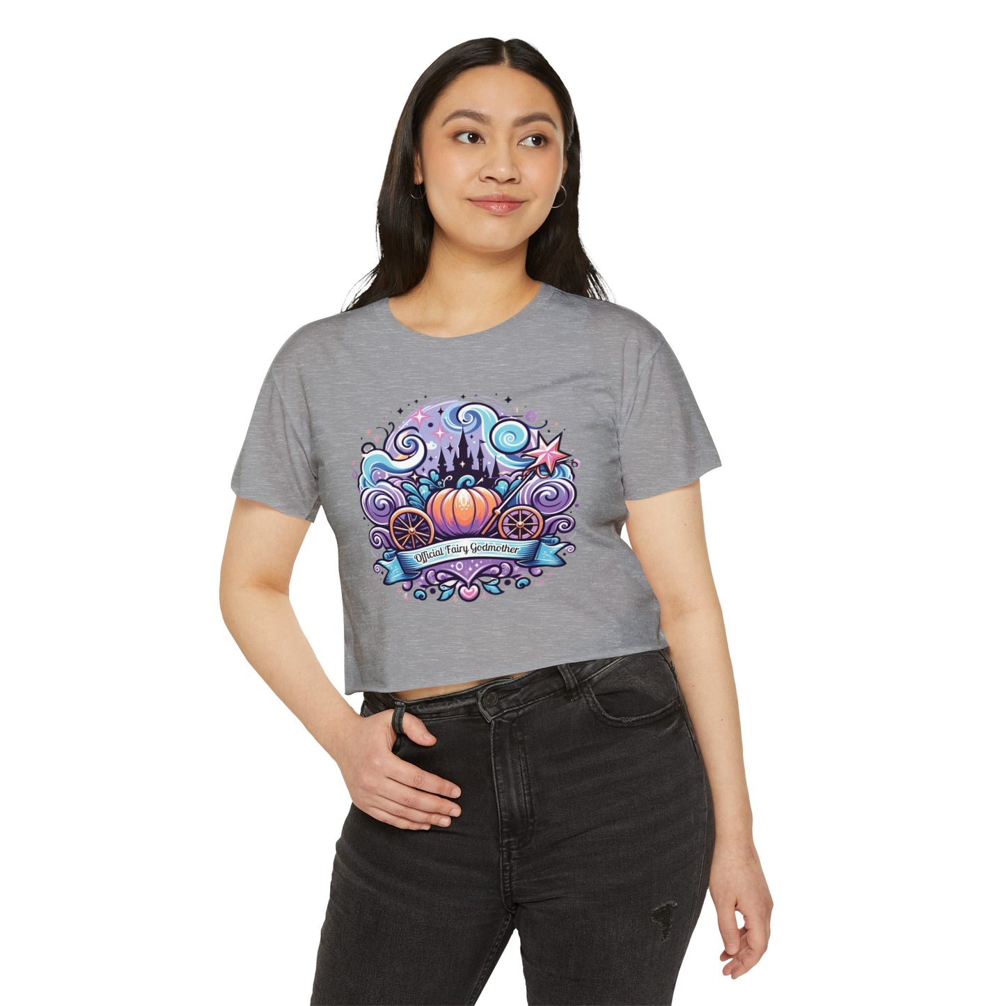 Official Fairy Godmother - Women's Festival Crop Top