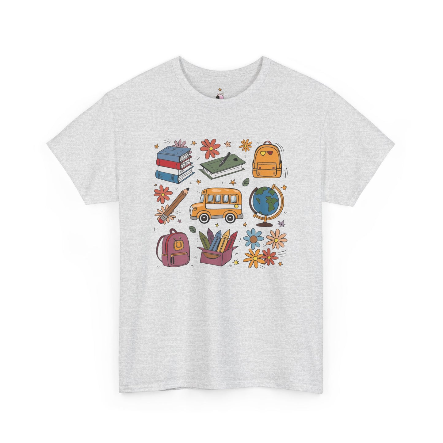 School Vibes - Unisex Heavy Cotton Tee