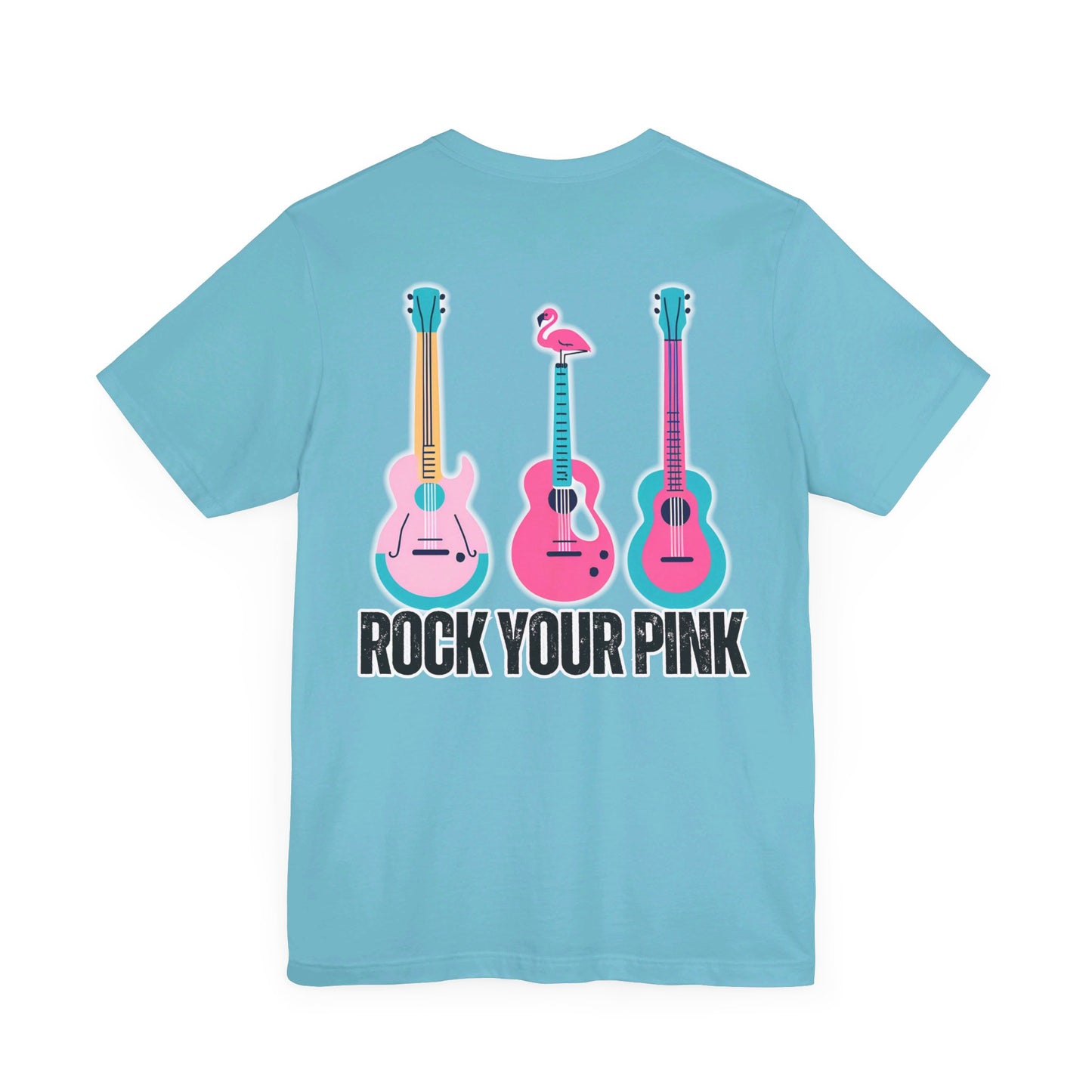 Guitar Rock Your Pink - Tshirt