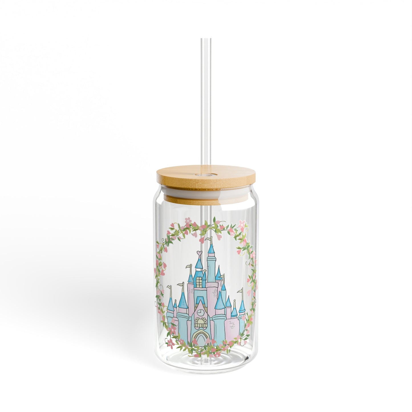 Beautiful Castle - Sipper Glass, 16oz
