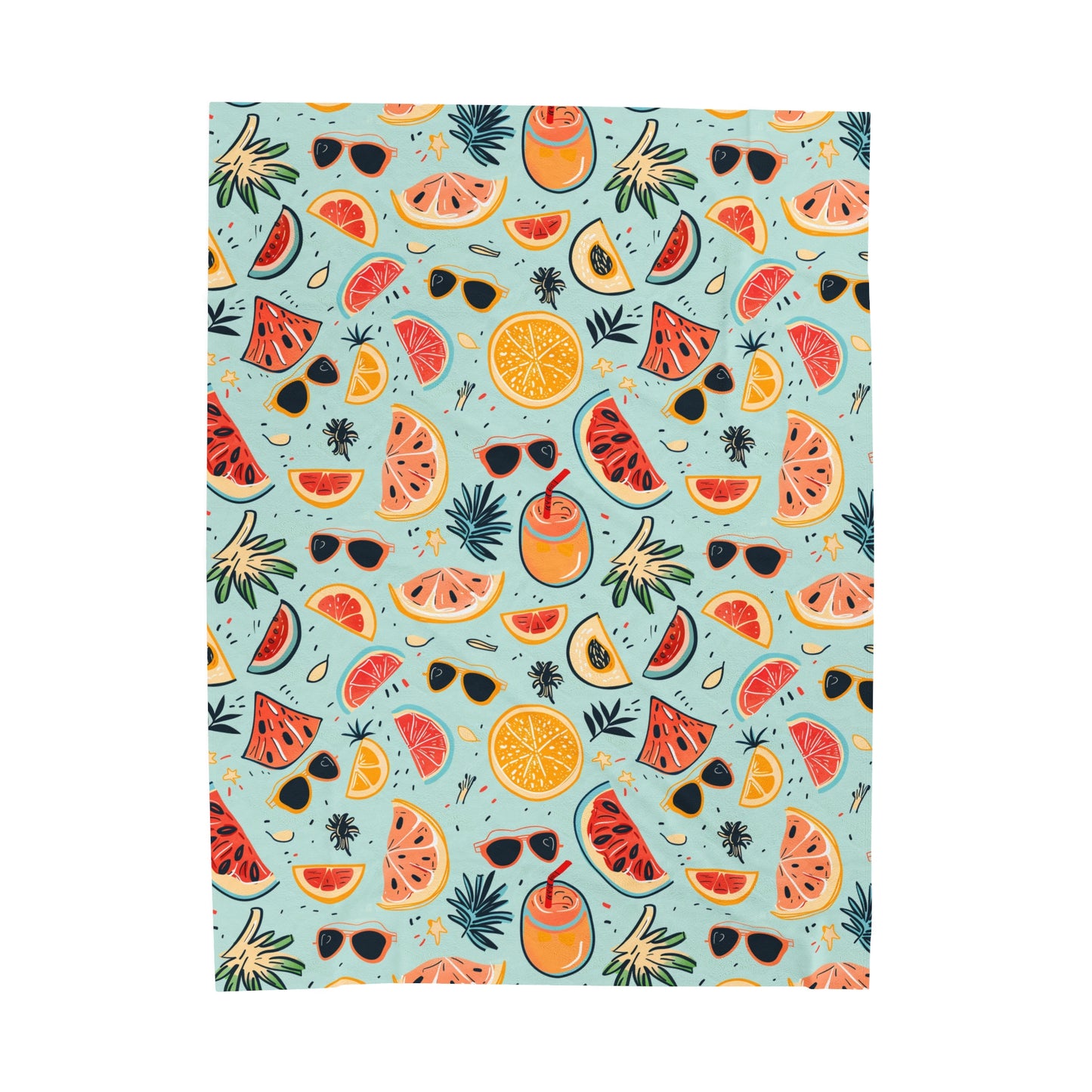 Summertime - Plush Blanket