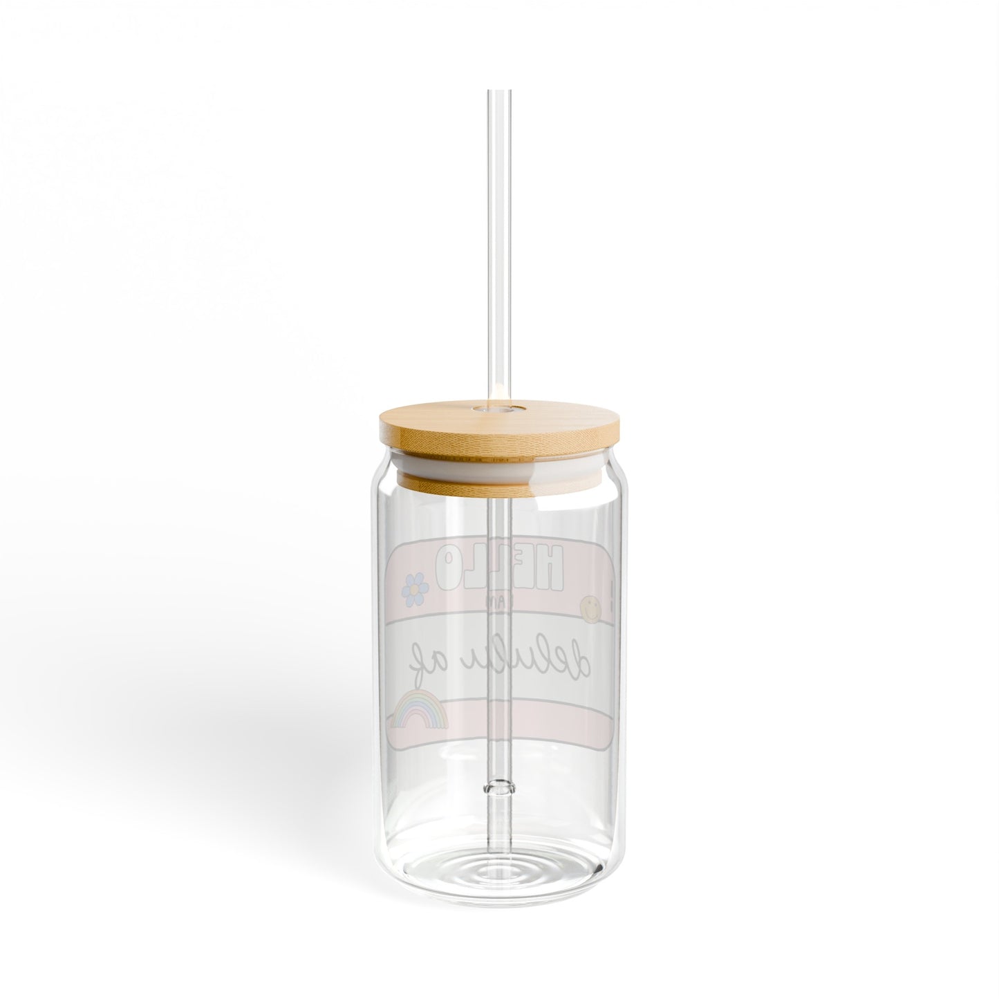 Delulu - Sipper Glass, 16oz