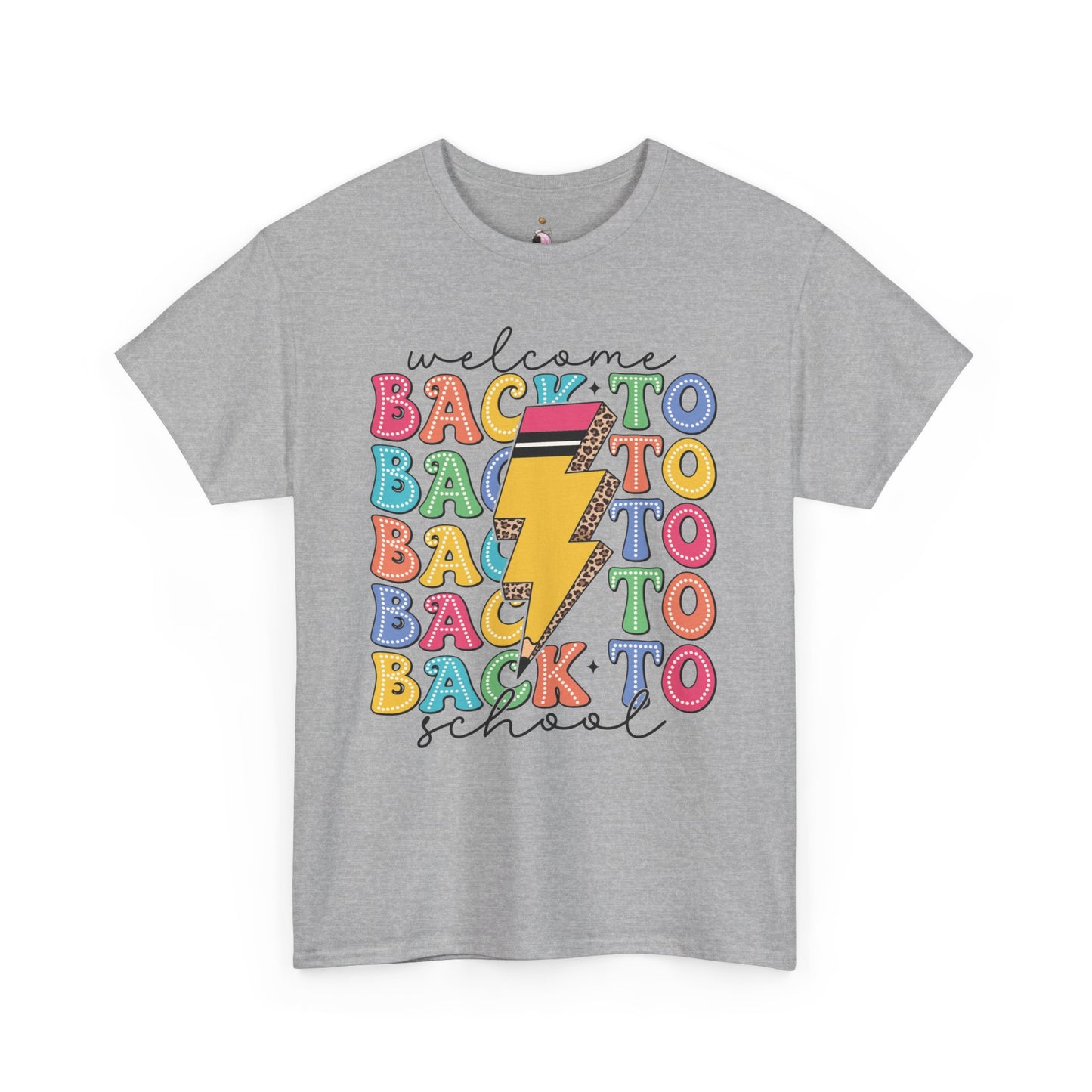 Welcome Back To School - Unisex Heavy Cotton Tee