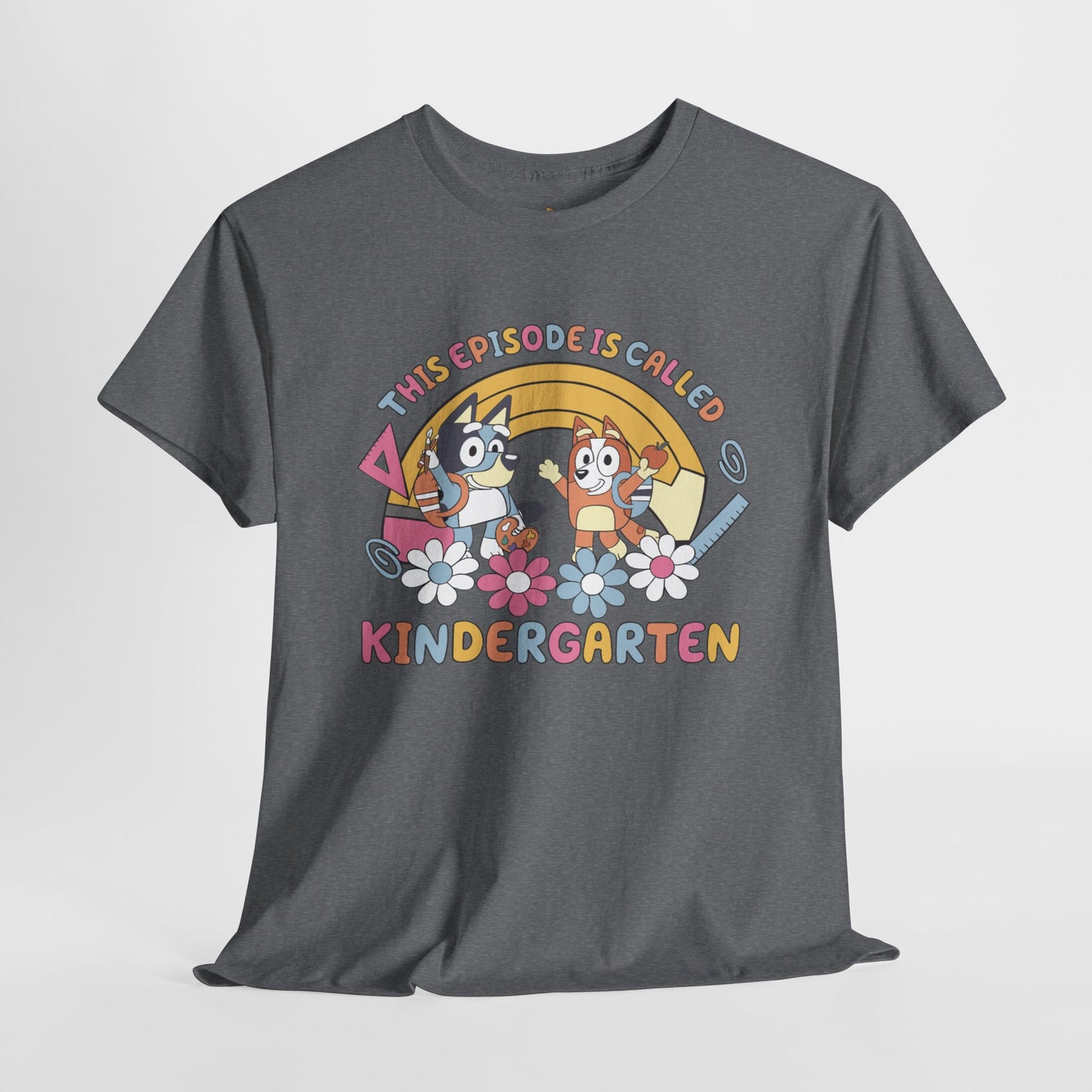 Kindergarten Pups - Unisex Heavy Cotton Tee